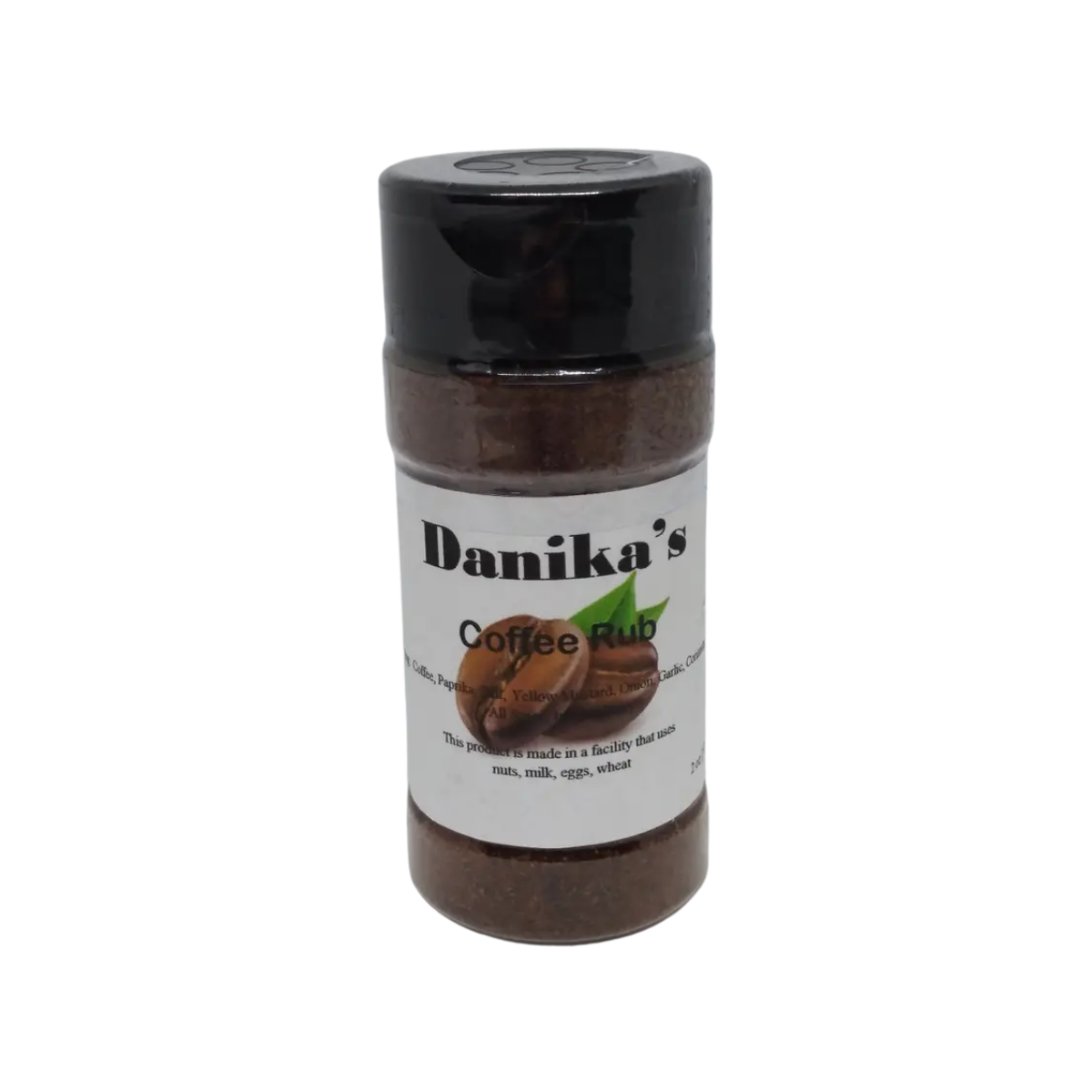 Danika Catering, Coffee Rub - Case of 6 - 2 OZ
