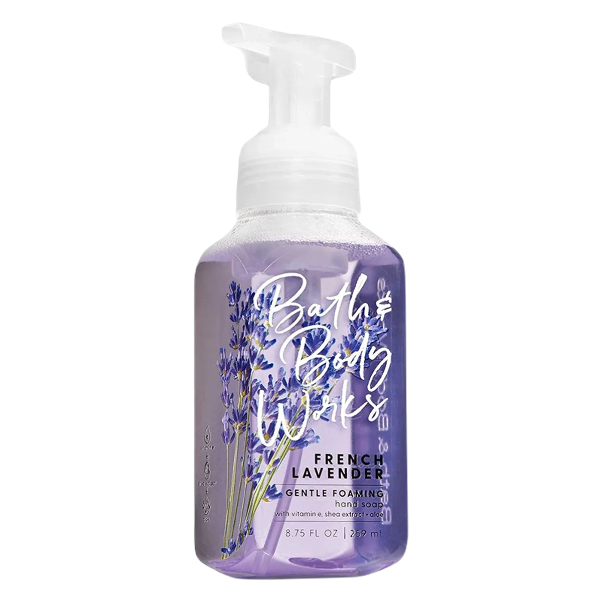 BATH & BODY WORKS GENTLE FOAMING HAND SOAP FRENCH LAVENDER