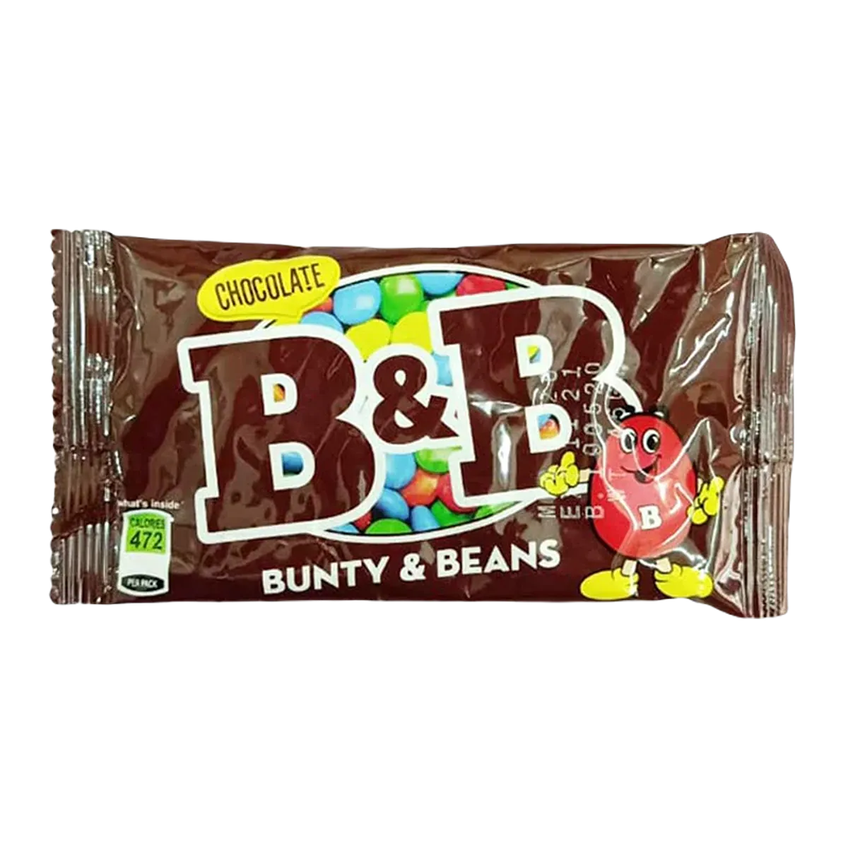 Track B&B Chocolate Bunty Beans Brown 36gm