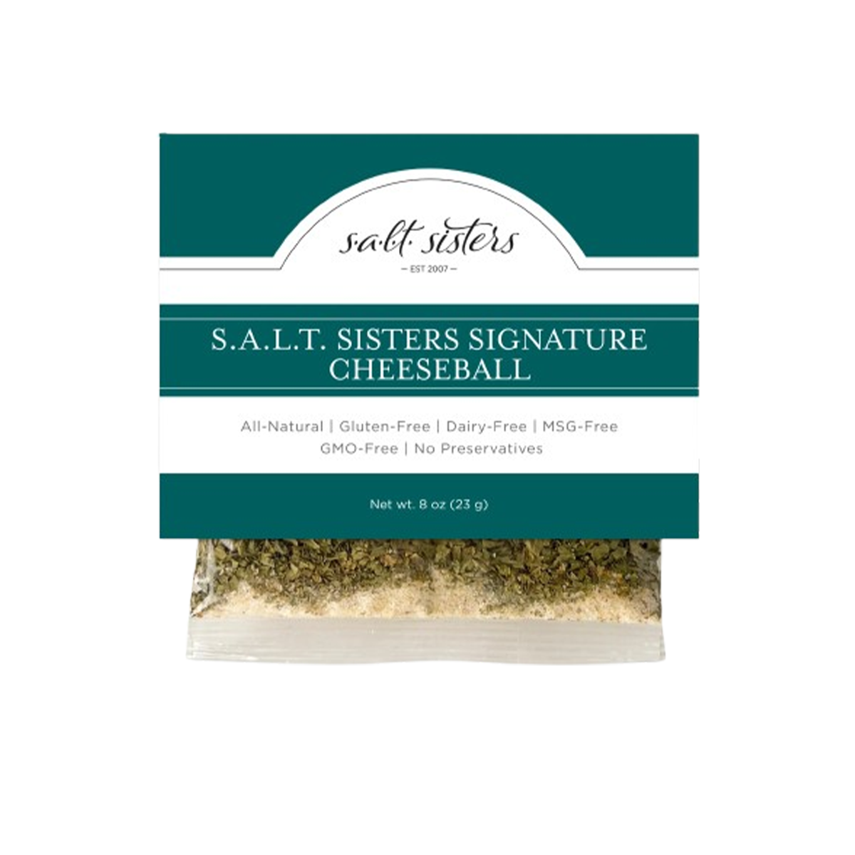 s.a.l.t. sisters llc, s.a.l.t. sisters Signature Cheeseball Mix - Case of 6 - .55 OZ