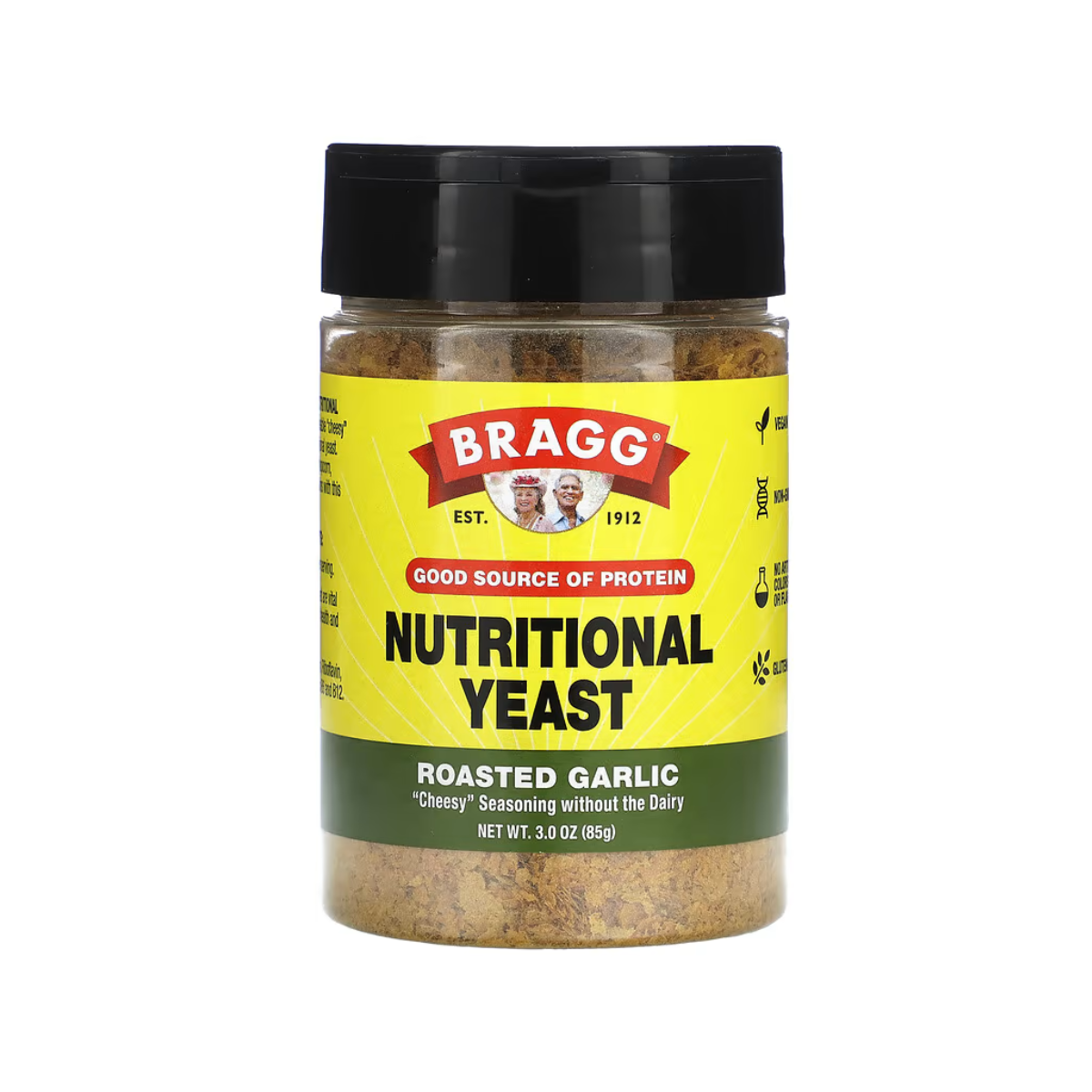 Bragg, Roasted Garlic Nutritional Yeast, Case Of 6, 3 oz