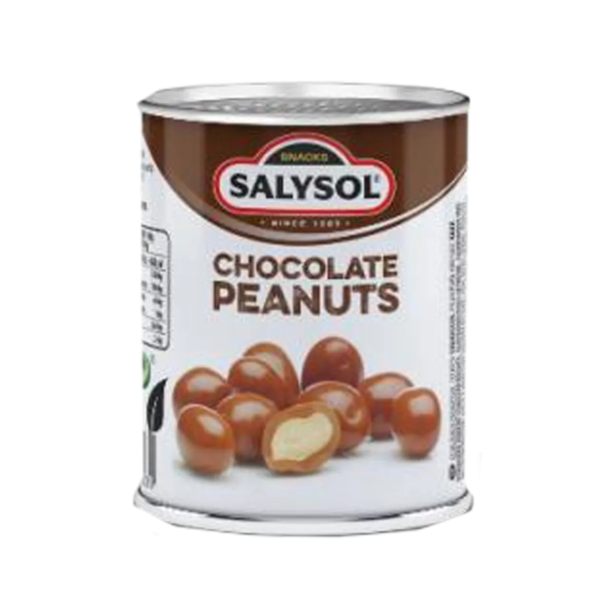Salysol Chocolate Peanuts Colored Tin 60g
