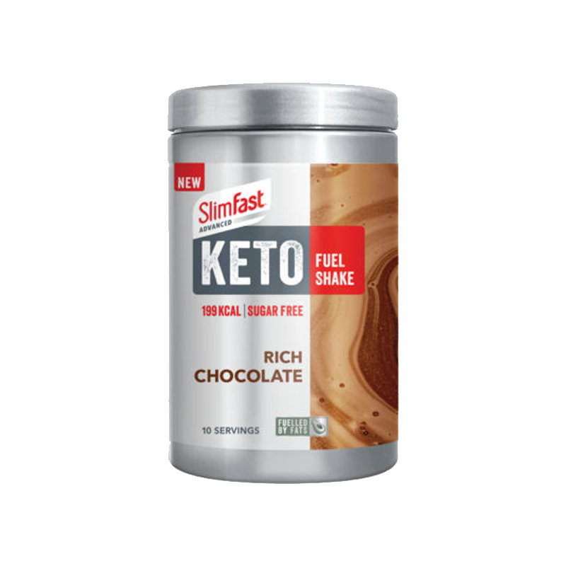 SlimFast Advanced Keto Fuel Shake SMooth Rich CHocolate 350g