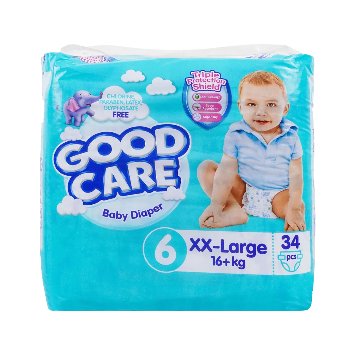 Good Care Natural Baby Diaper Xx- Large 16+ Kg