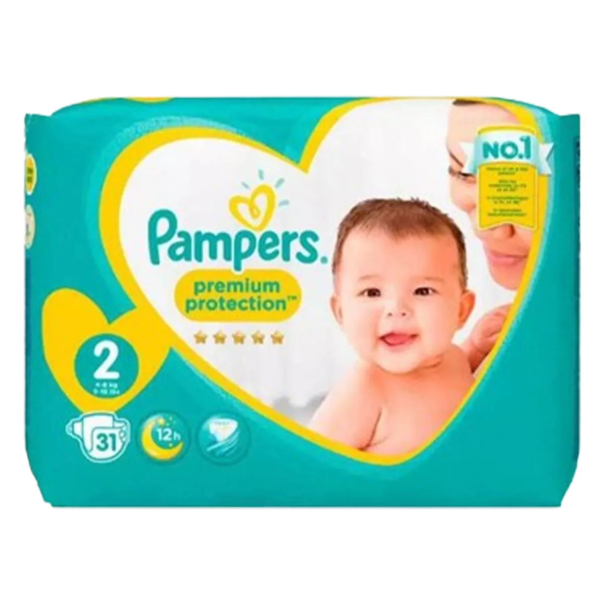 Pampers New Baby Mini Wp[es 31 Pcs 4.8kg
