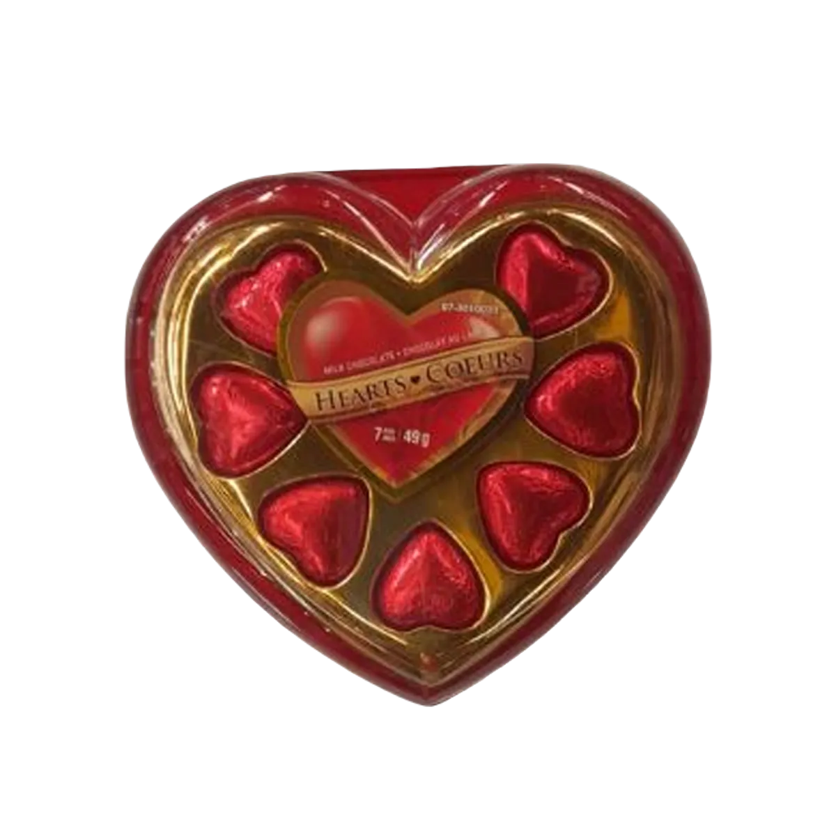 Hearts Coeurs Milk Chocolate 49gm