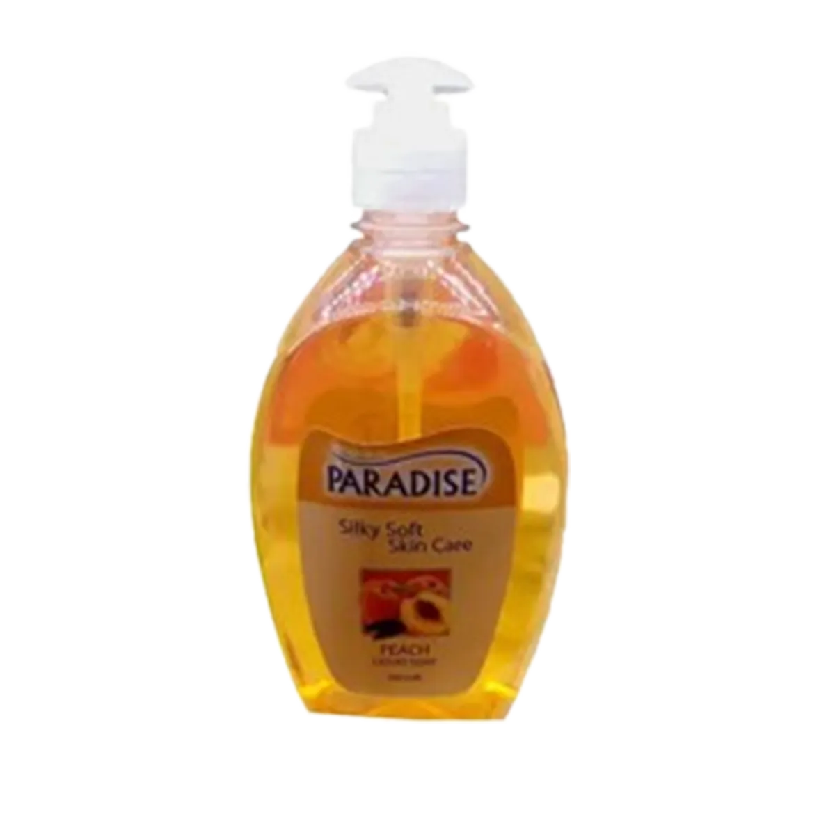Paradise Silky Soft Skin Care Peach Liquid Soap 500ml