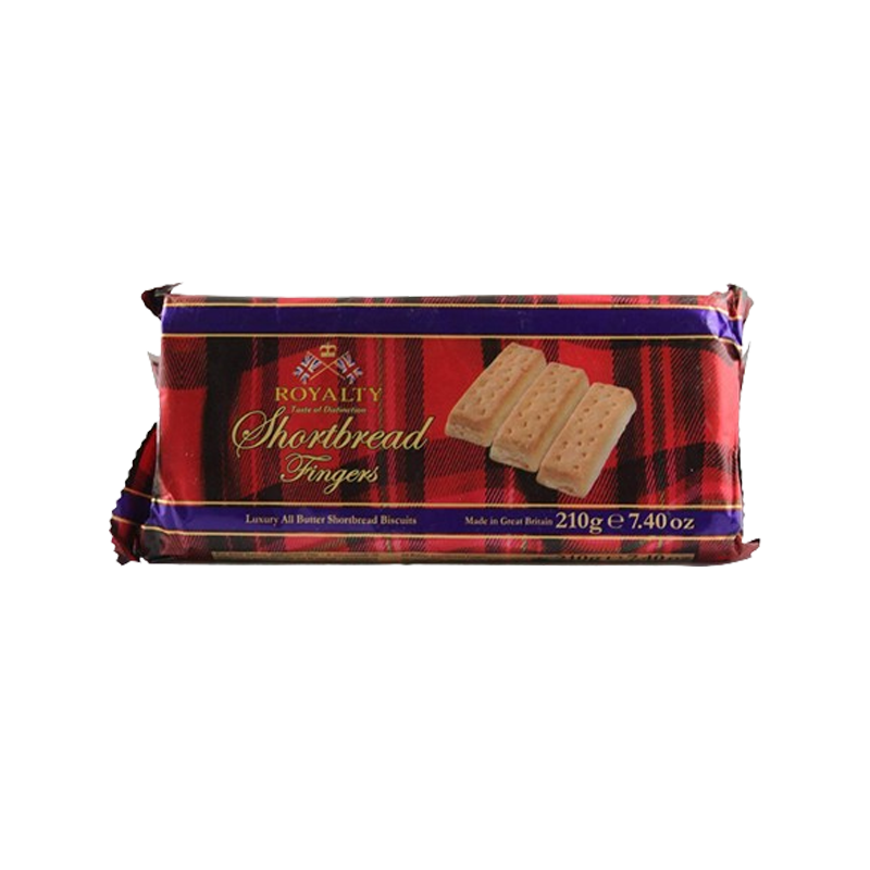 Royalty Shortbread Fingers Biscuits 210g