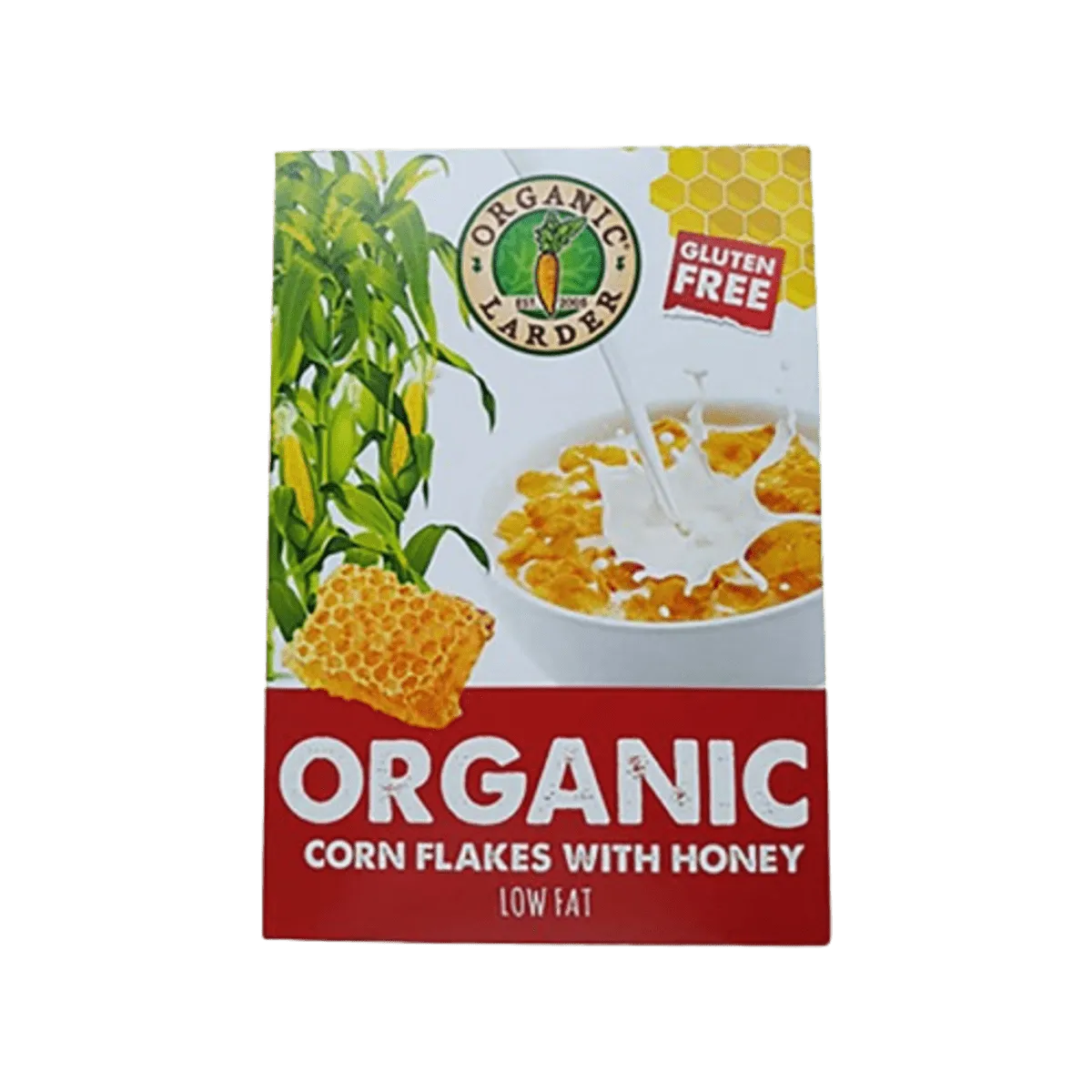 Organic Larder Corn Flakes With Honey