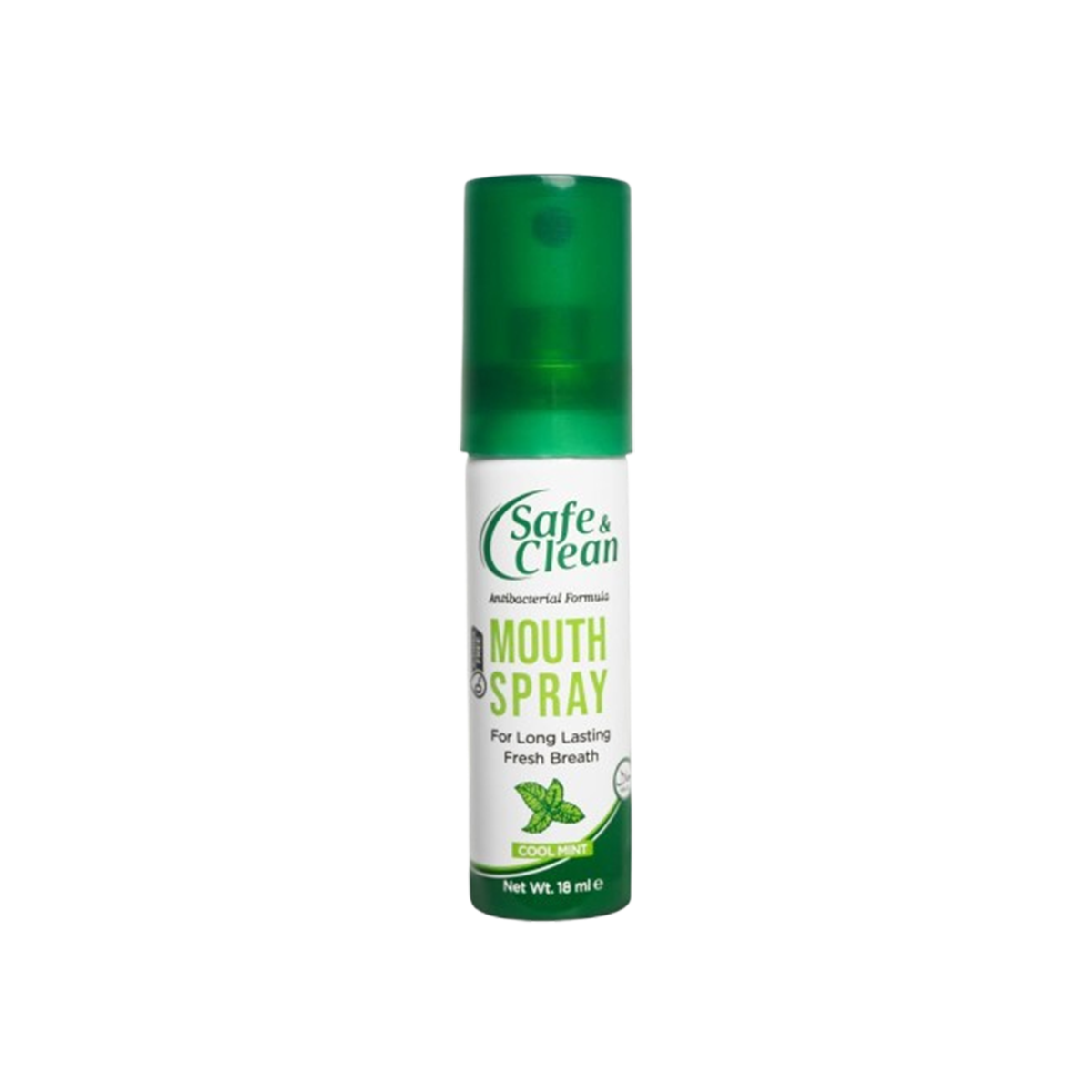 Safe Clean Mouth Spray Cool Mint 18ml