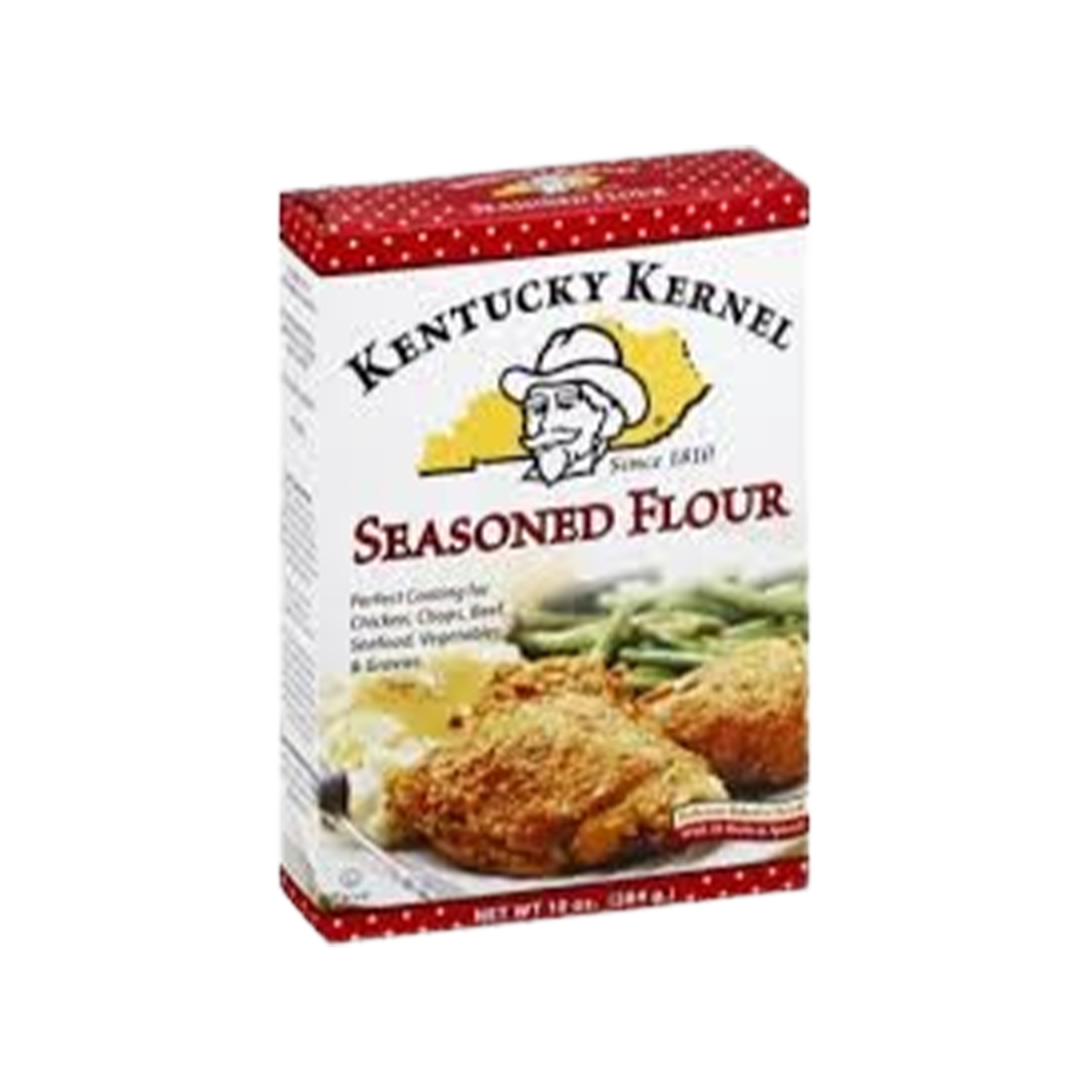 Kentucky Kernel, Seasoned Flour, Prefect for coating For Chicken Beef Seafood, Case Of 12, 10 oz
