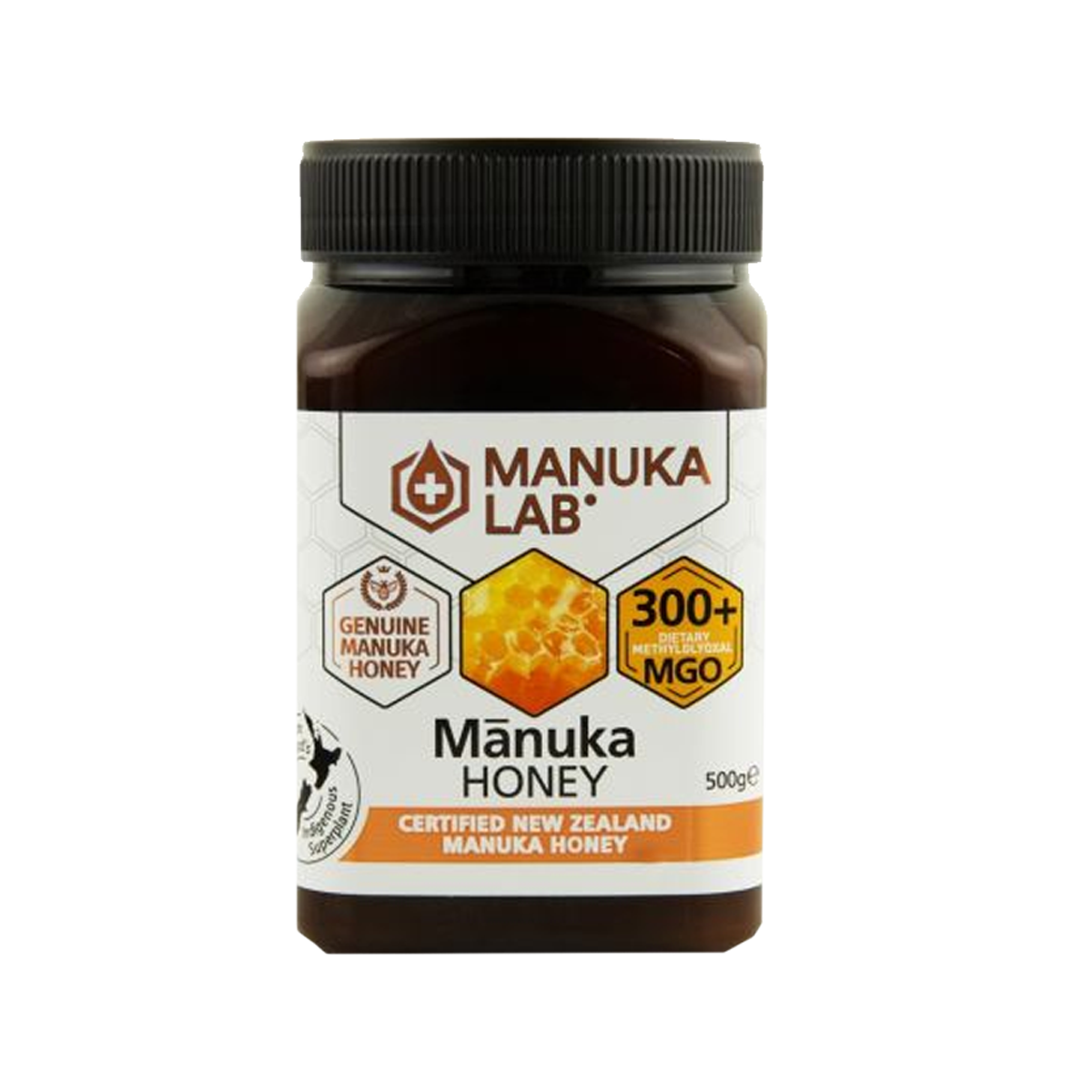 Manuka Lab Manuka Honey 300+ MGO 500g