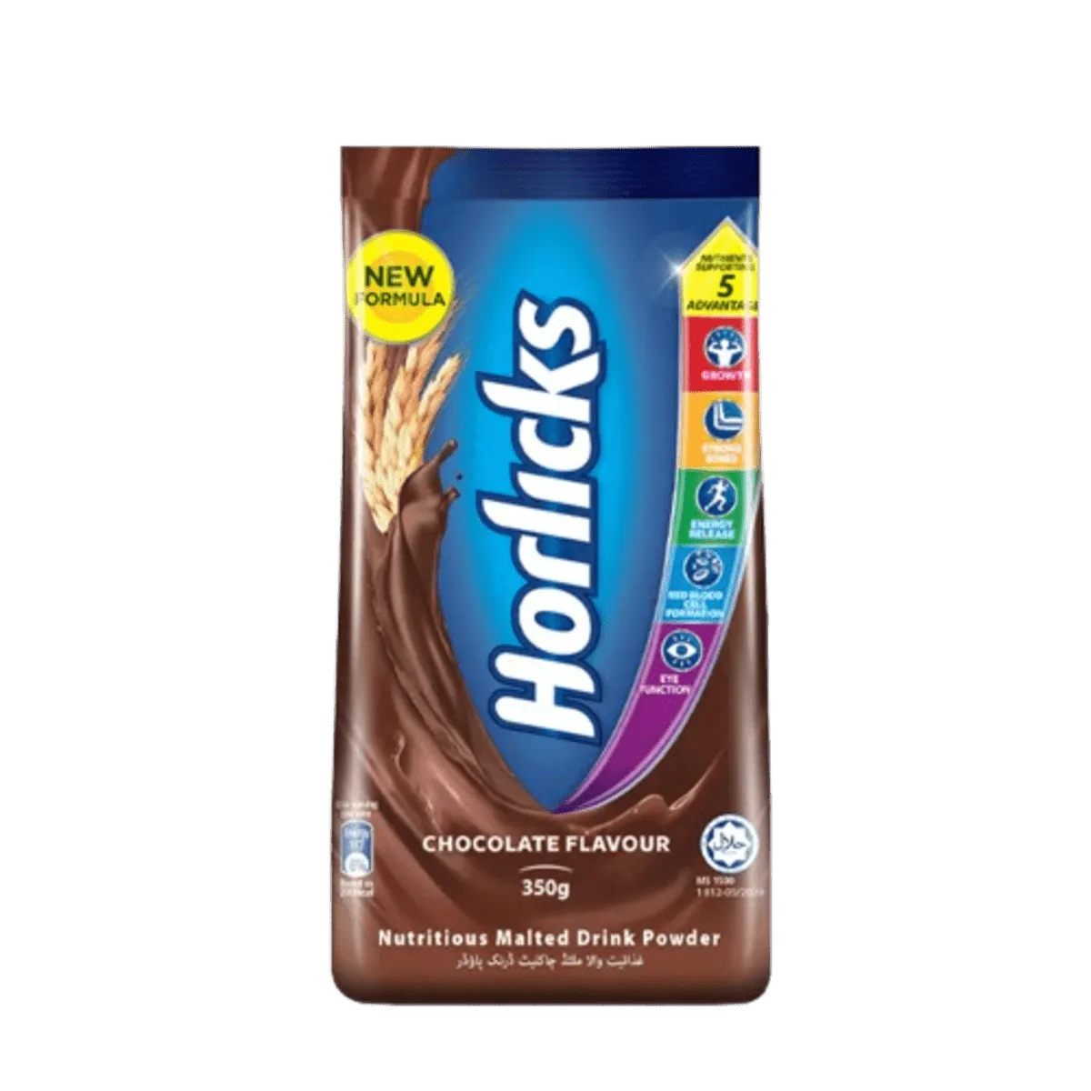 Horlicks Chocolate Powder Pouch 350g