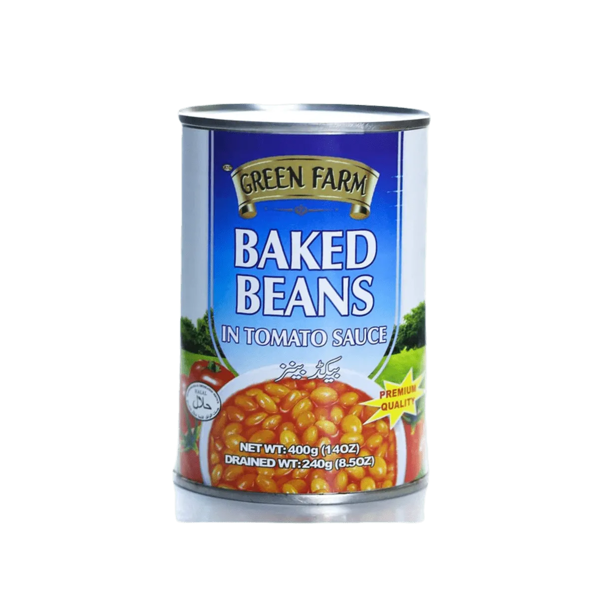 Green Farm Baked Beans In Tomato Sauce 400g
