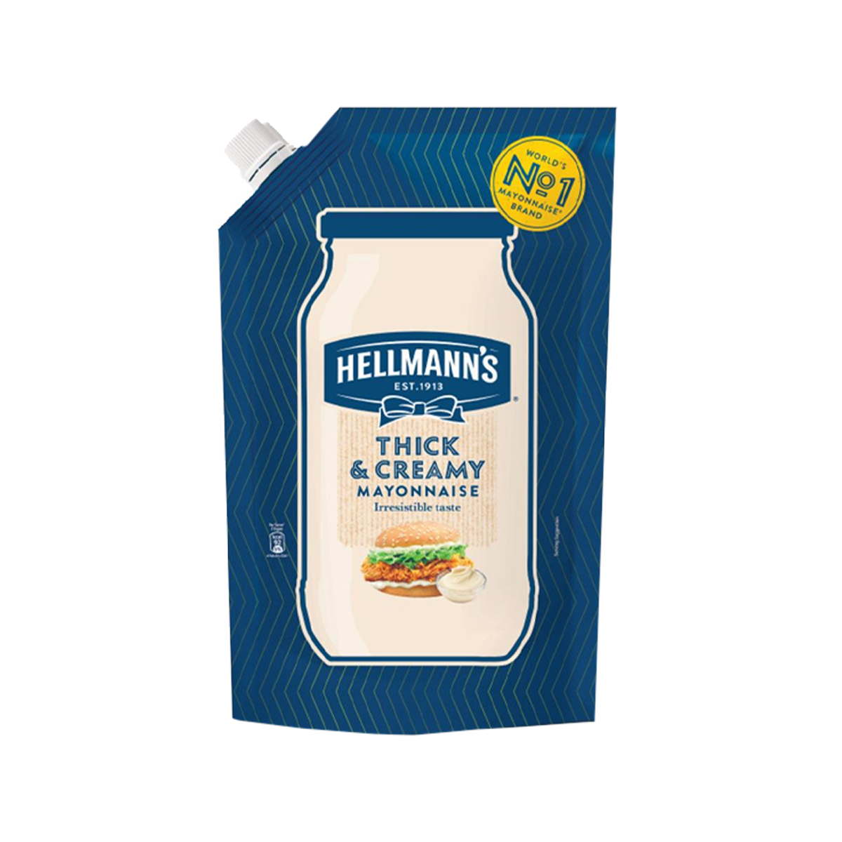 Hellmanns Mayonnaise Thick&Creamy 900ml