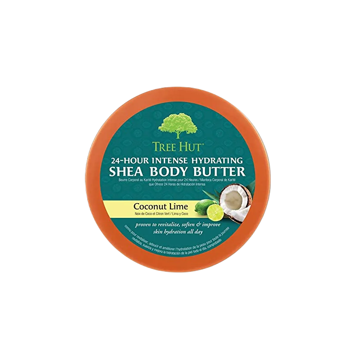 tree hut 24 hour intense hydrating shea body butter coconut