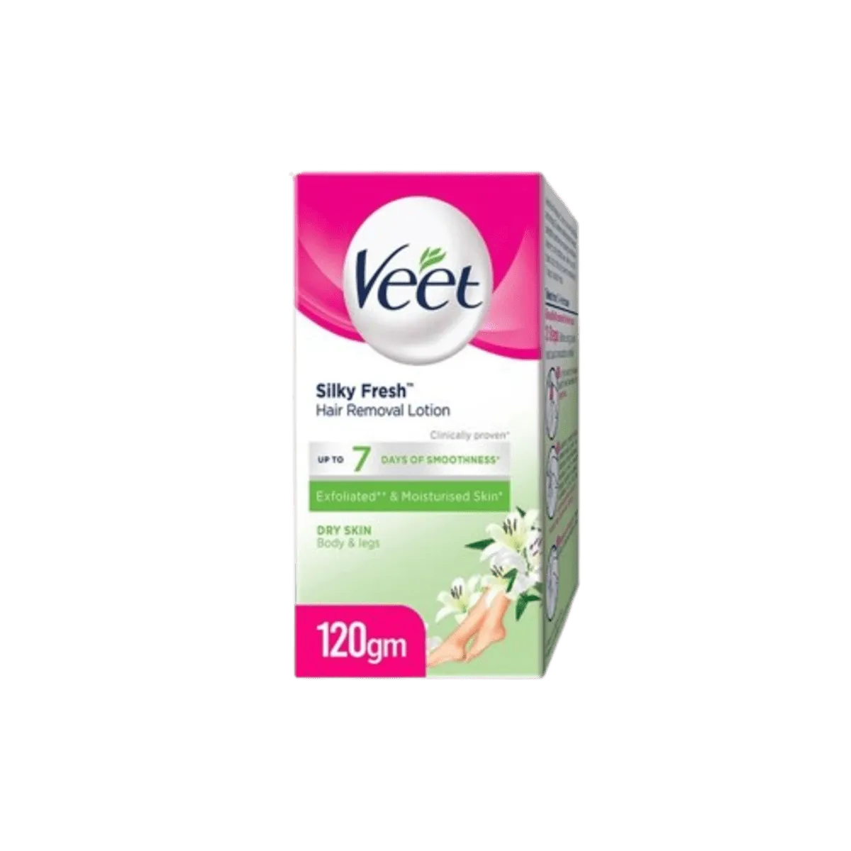 Veet Silky Fresh Hair Removal Lotion 120gm