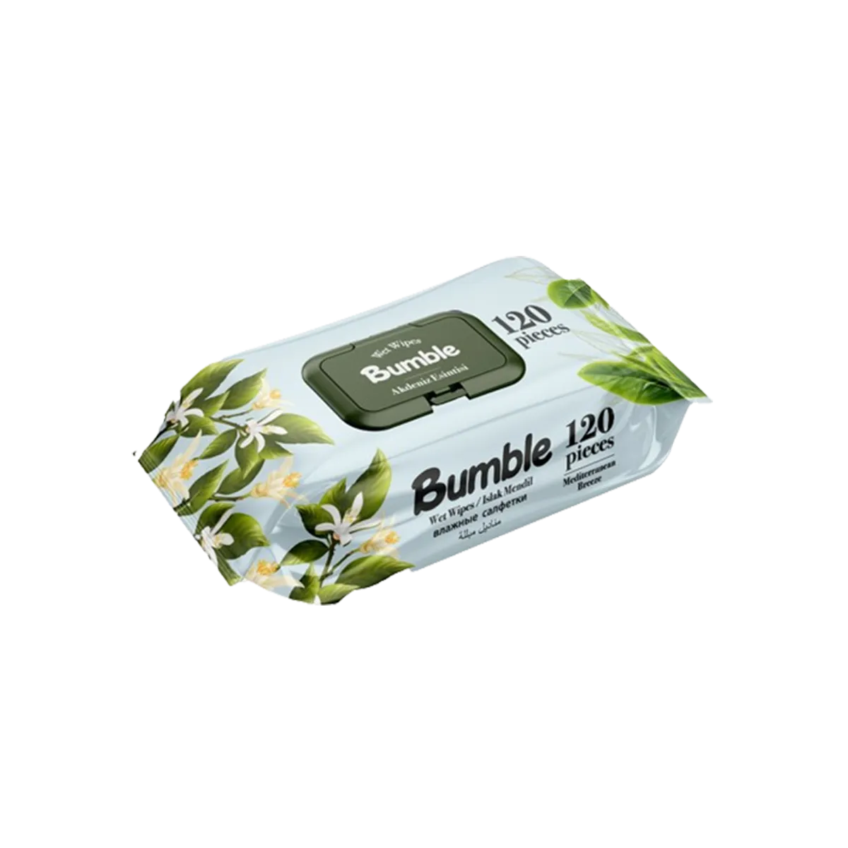 Bumble baby Wet Wipes 120 Pcs ( Mediterranean Breeze )