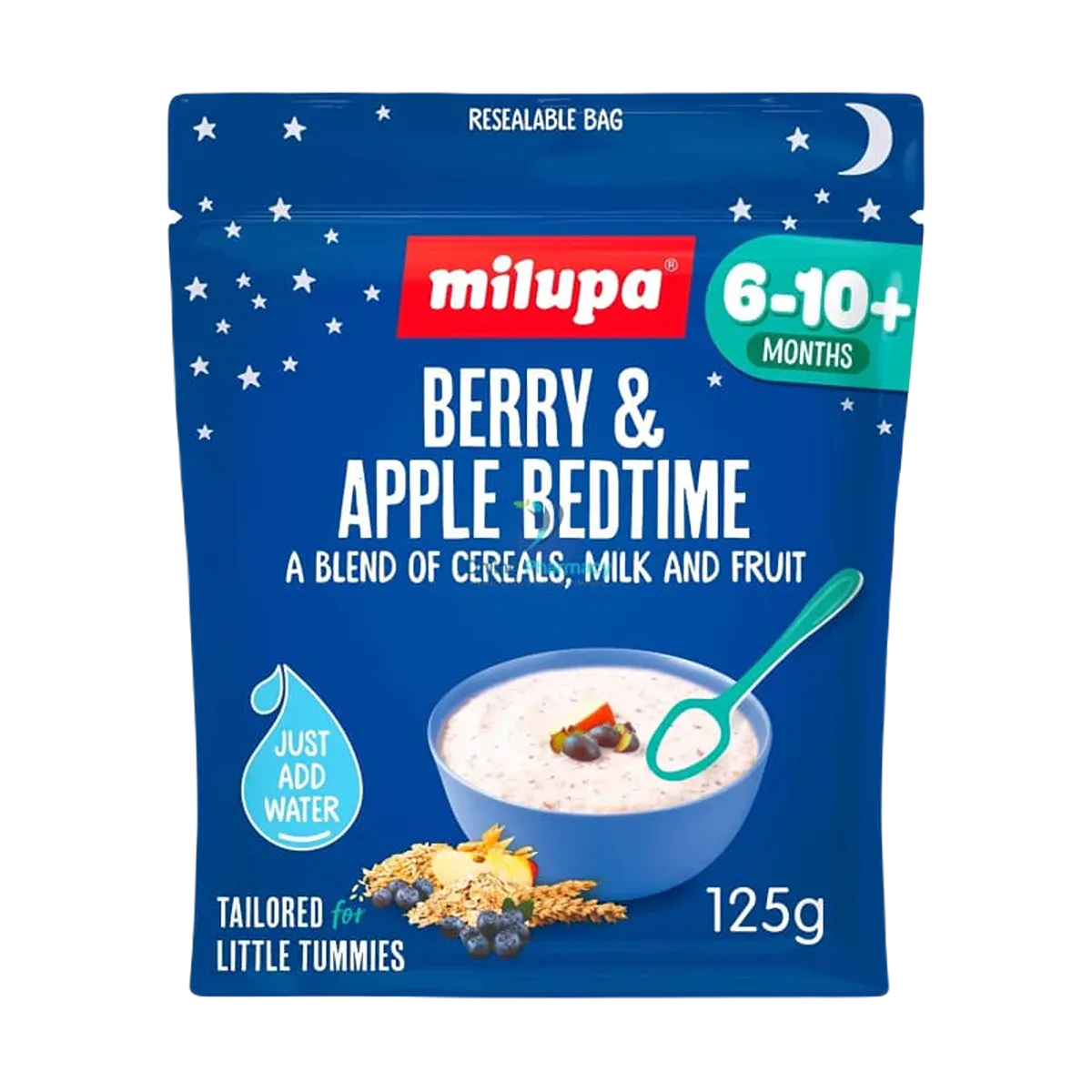 Milupa Stage 2 Berry Apple Bedtime 125g