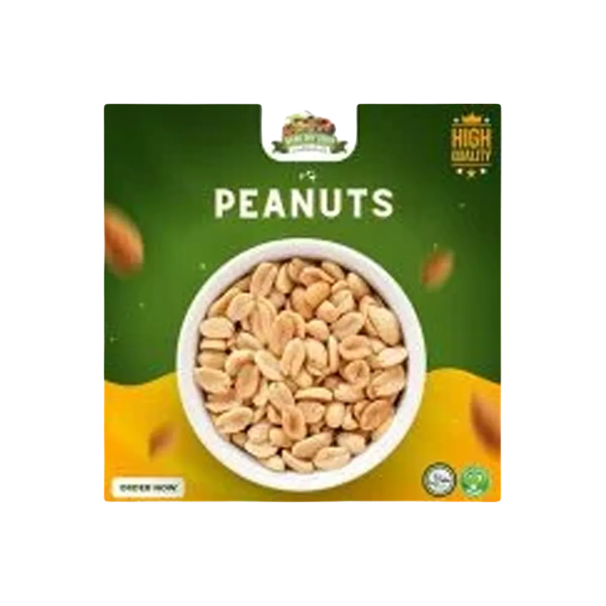 Saudia Dry Fruit Peanuts Roasted 1kg