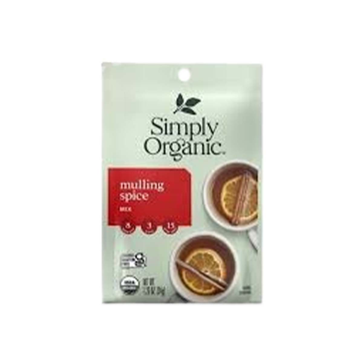 Simply Organic, Seasoning Mix Mulling Spice, Case Of 8, 1.2 oz