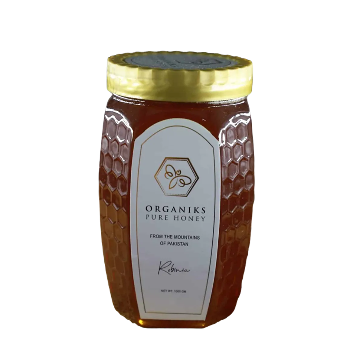 Organiks Pure Robinia Honey 1000gm