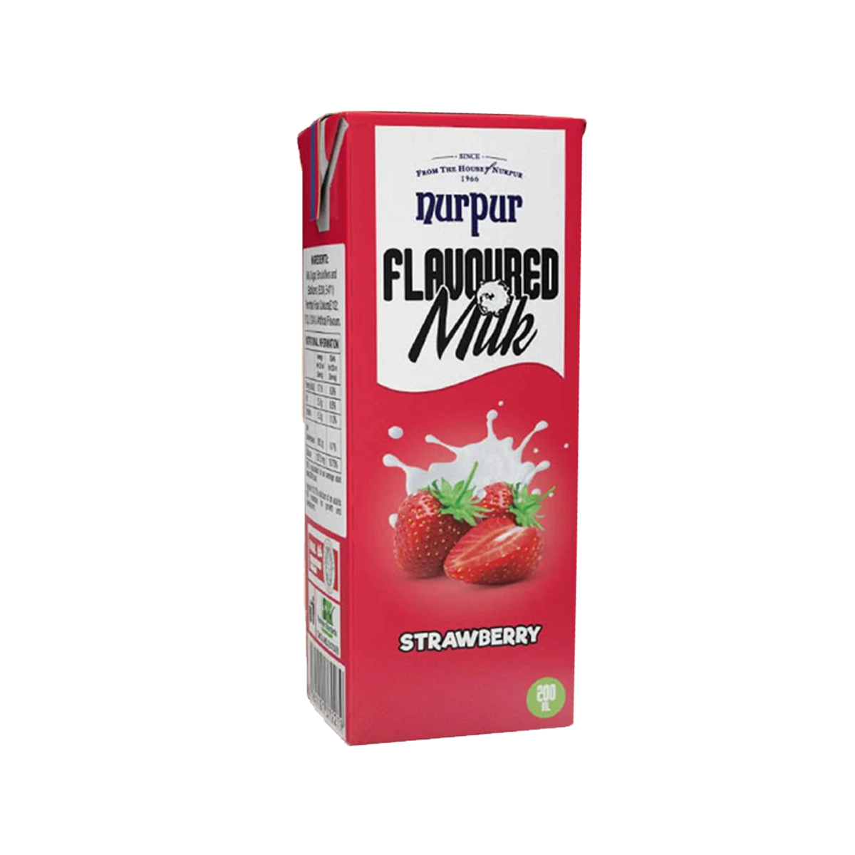 NURPUR FLAVOURED MILK STRAWBERRY 200ML