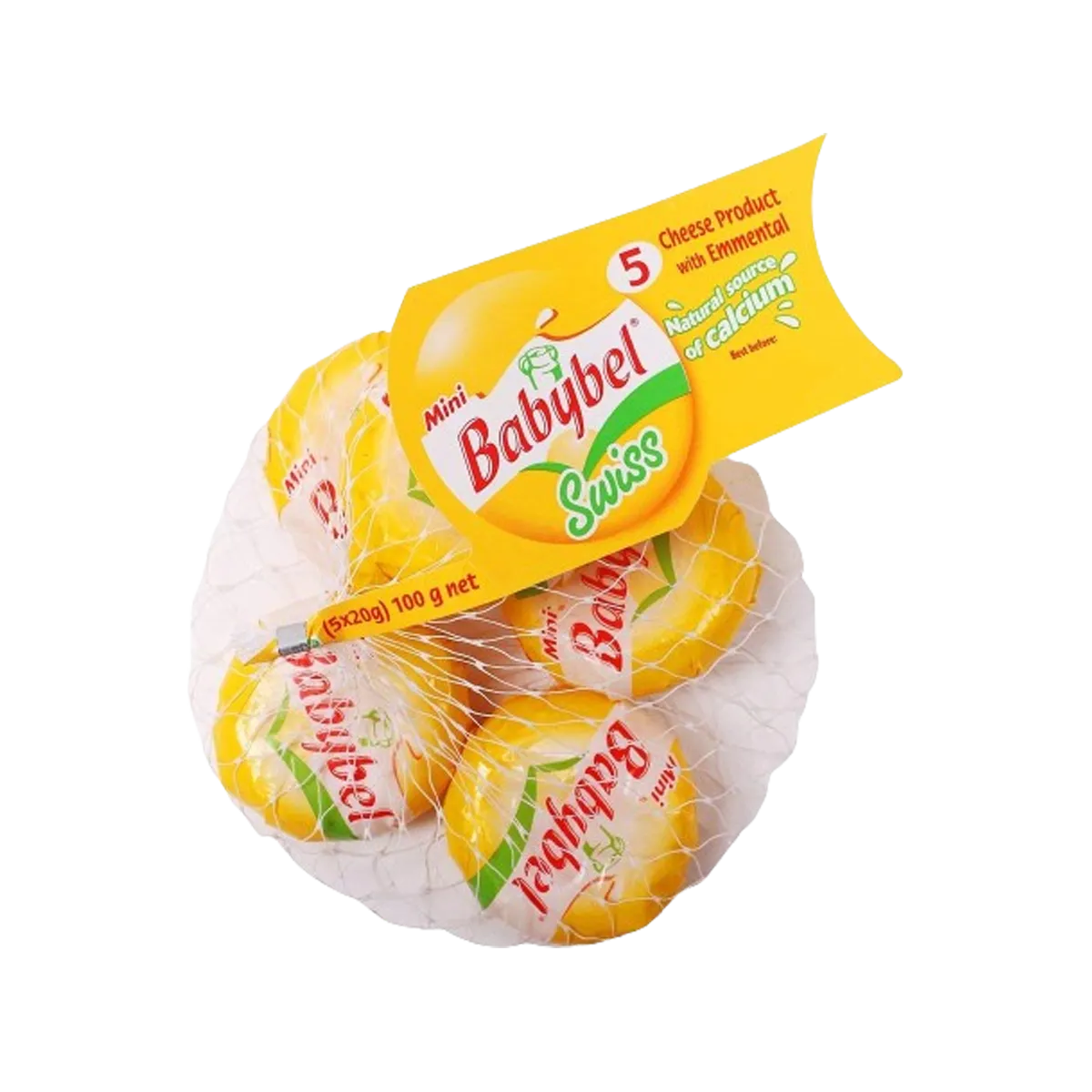 Babybel Mini Swiss Cheddar Cheese 100G