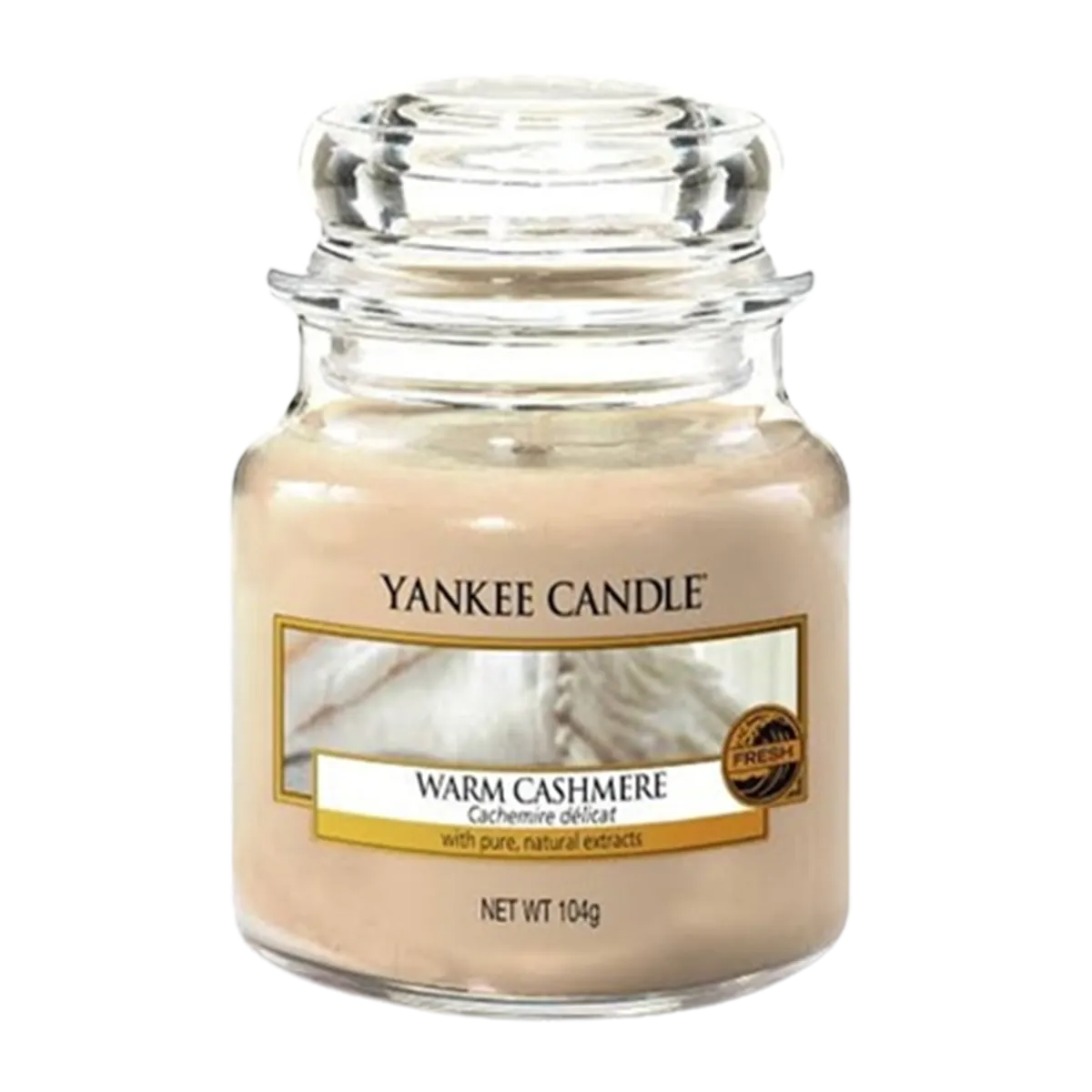 Yankee Candle Small Jar Warm Cashmere 104g