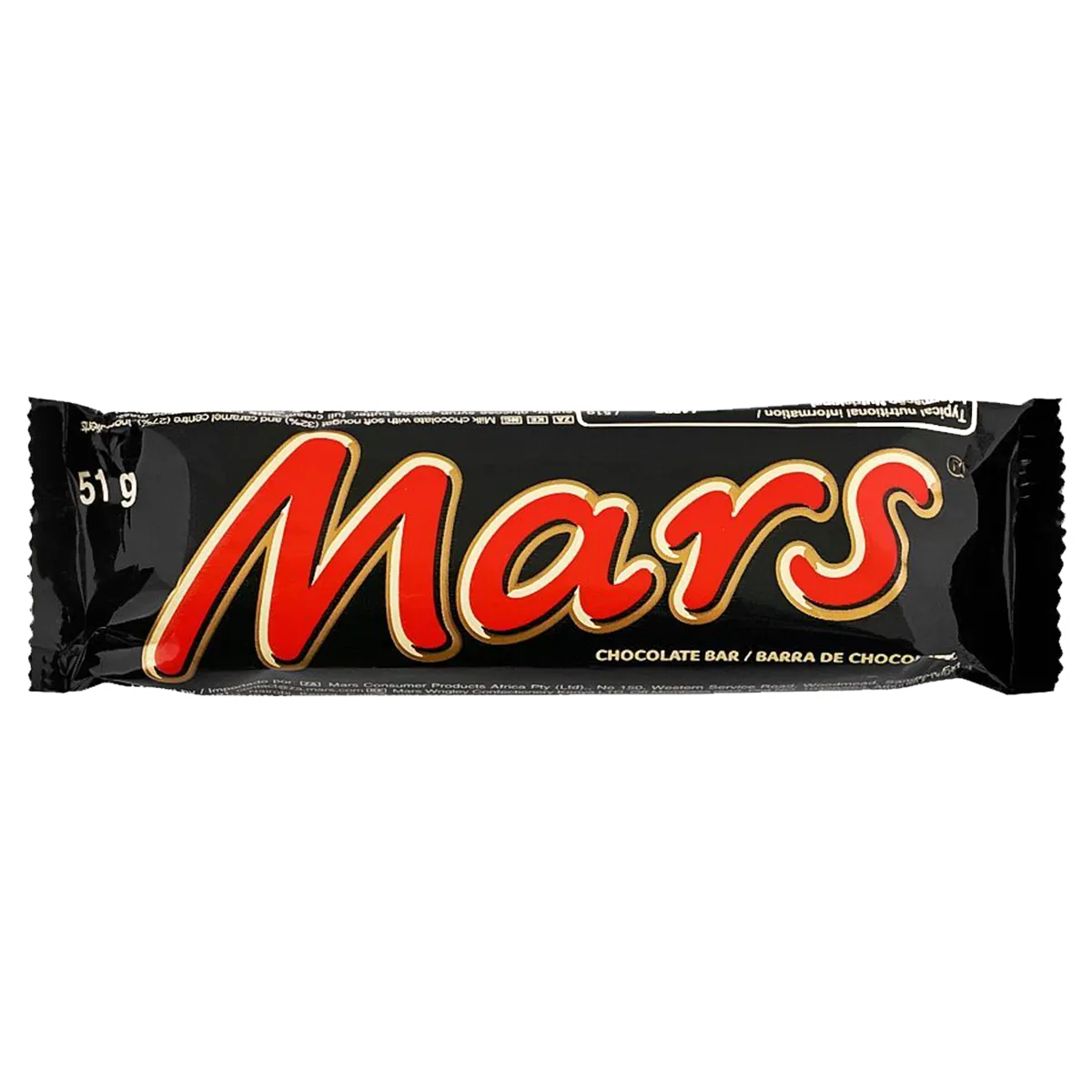 Mars Chocolate Bar 51g