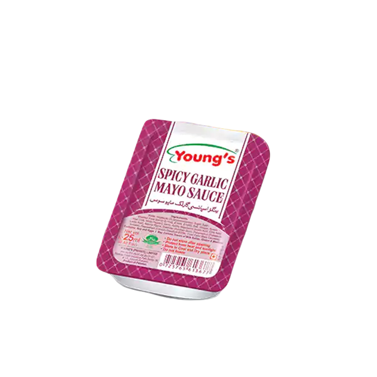 Youngs Spicy Garlic Mayo Sauce 25ml