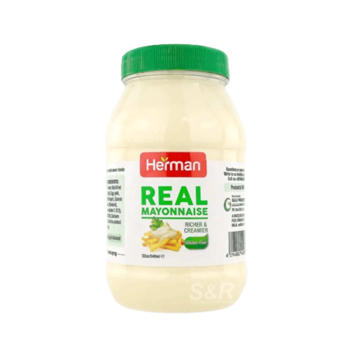 HERMAN MAYONNAISE Real 946 ML