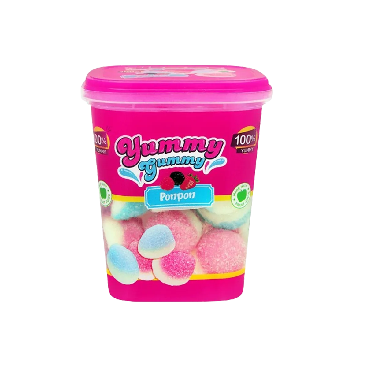 Yummy Gummy Tub Ponpon 175g