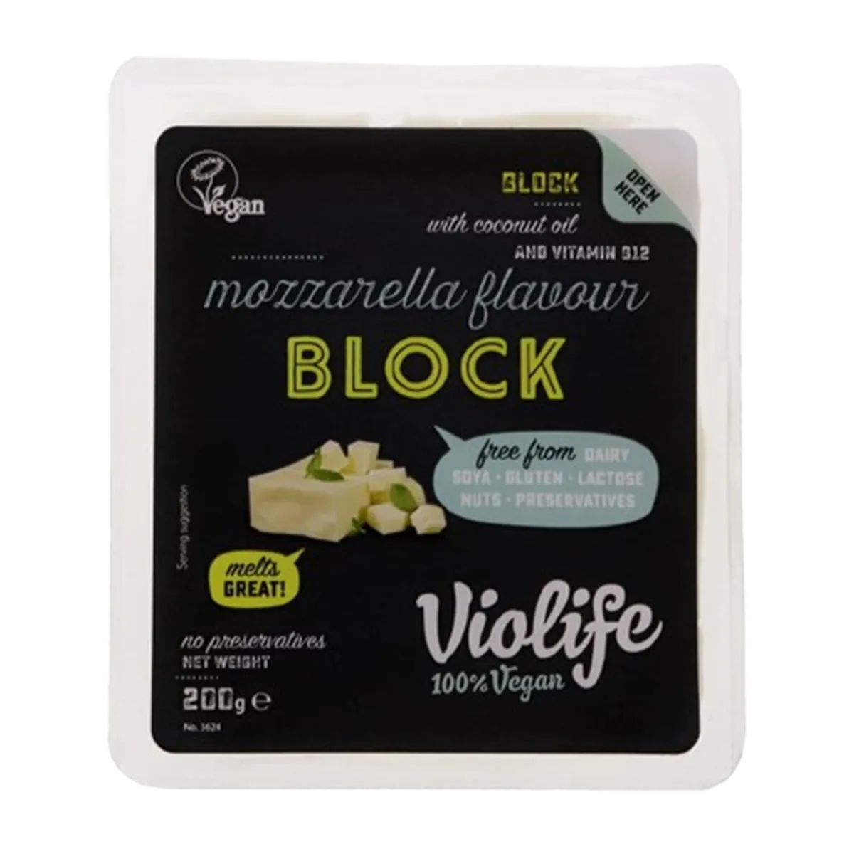 Violife Mozzarella Cheese Block 200g