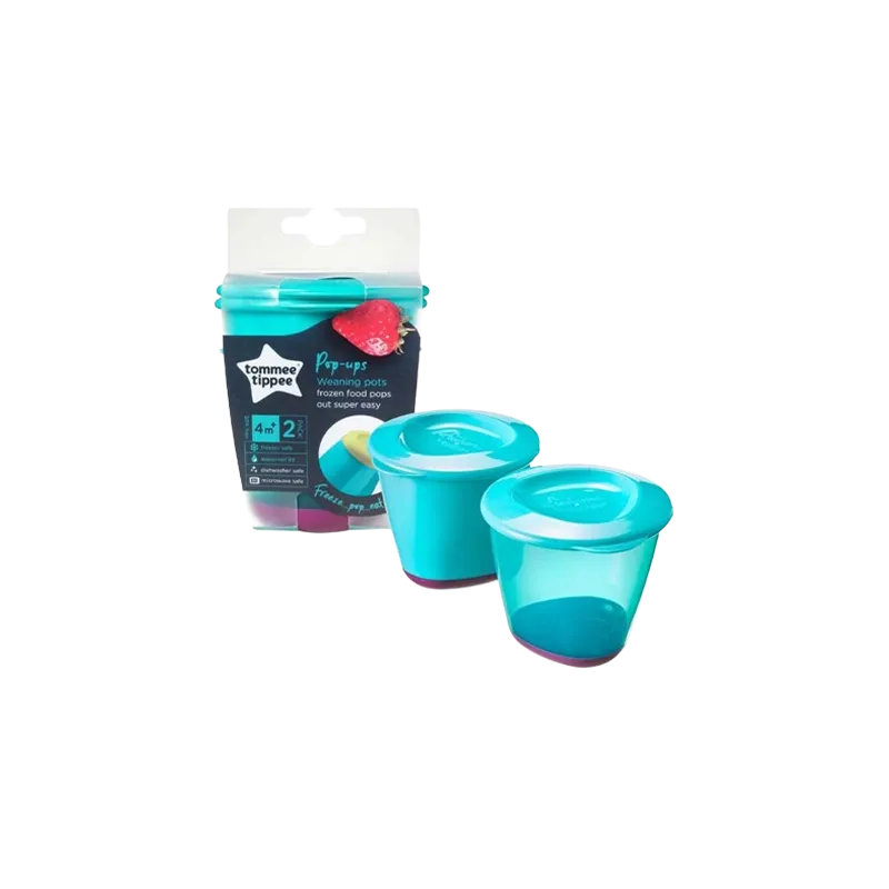 Tommee Tippee Pop Up 2 Weaning Pots.446202