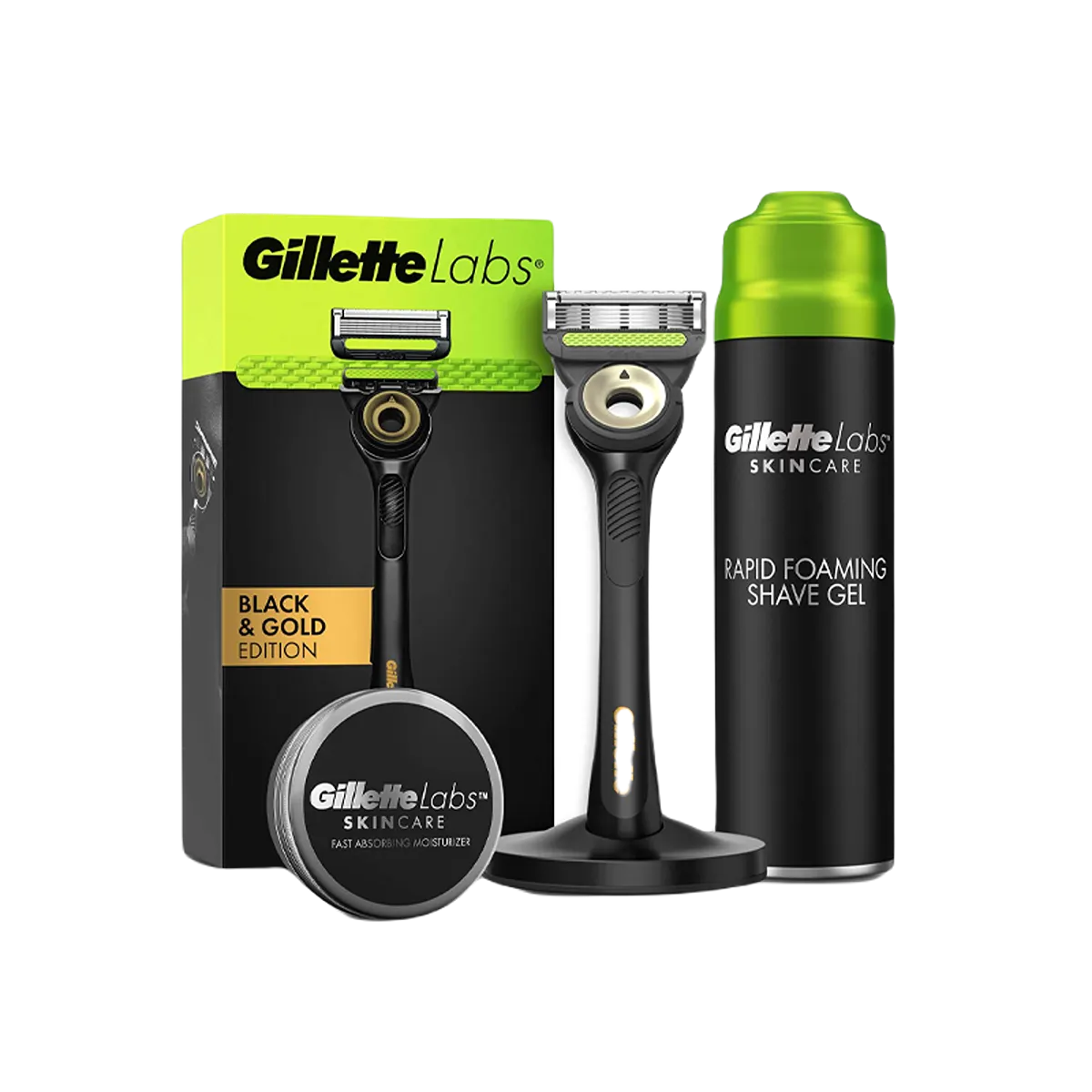 GILLETTE LABS BLACK & GOLD EDITION KIT