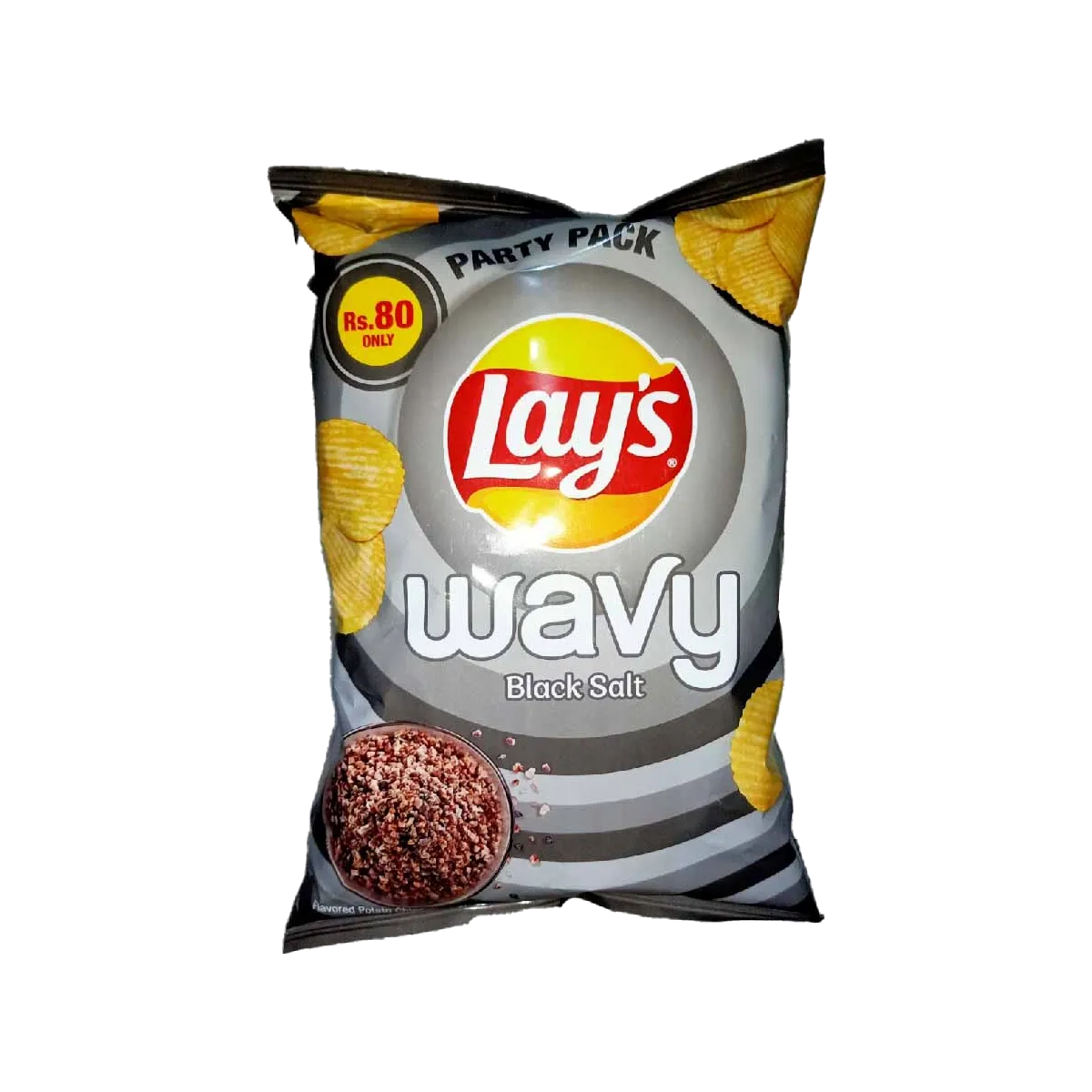 Lays Wavy Black Salt 66G