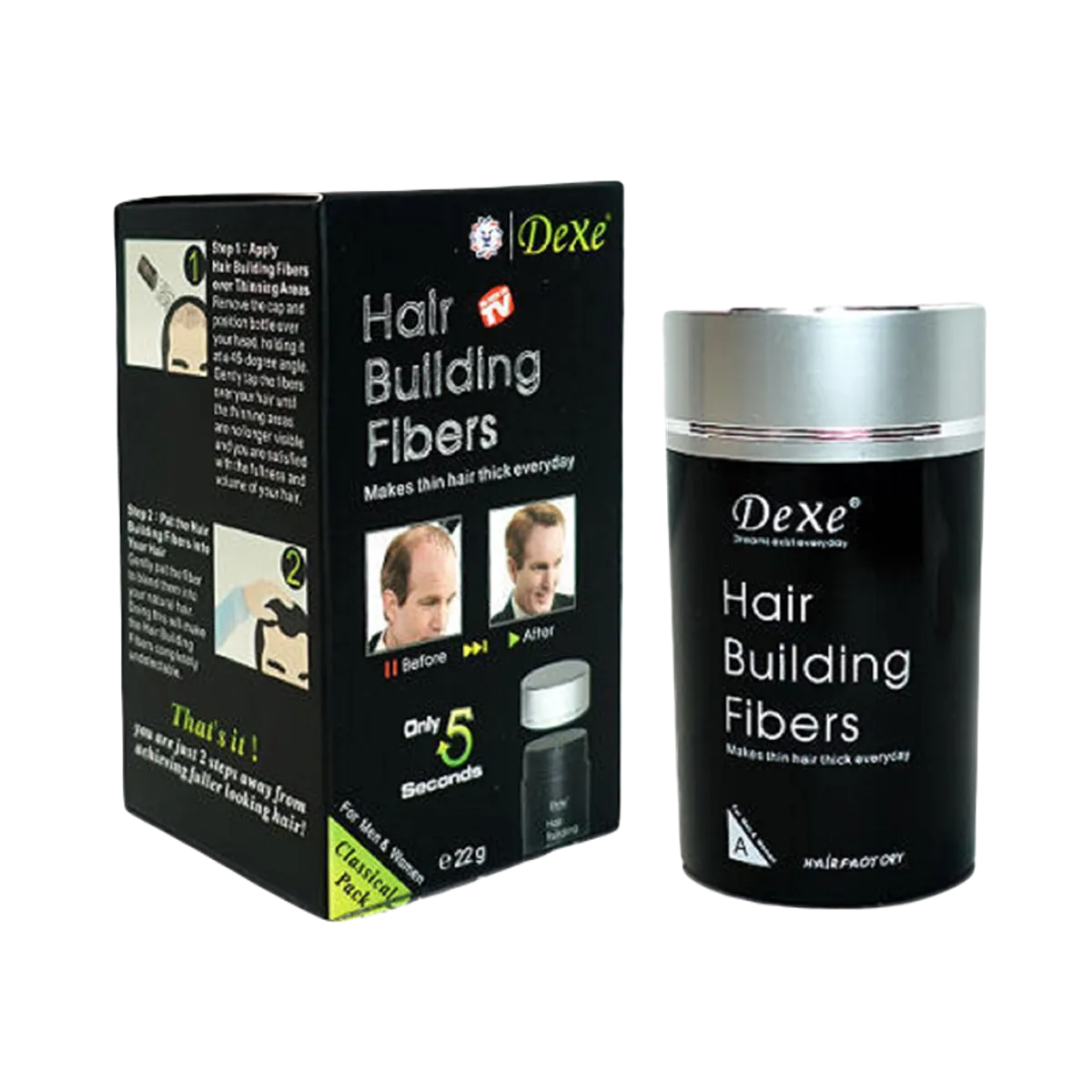 Dexe Hair Building Fibers 22g