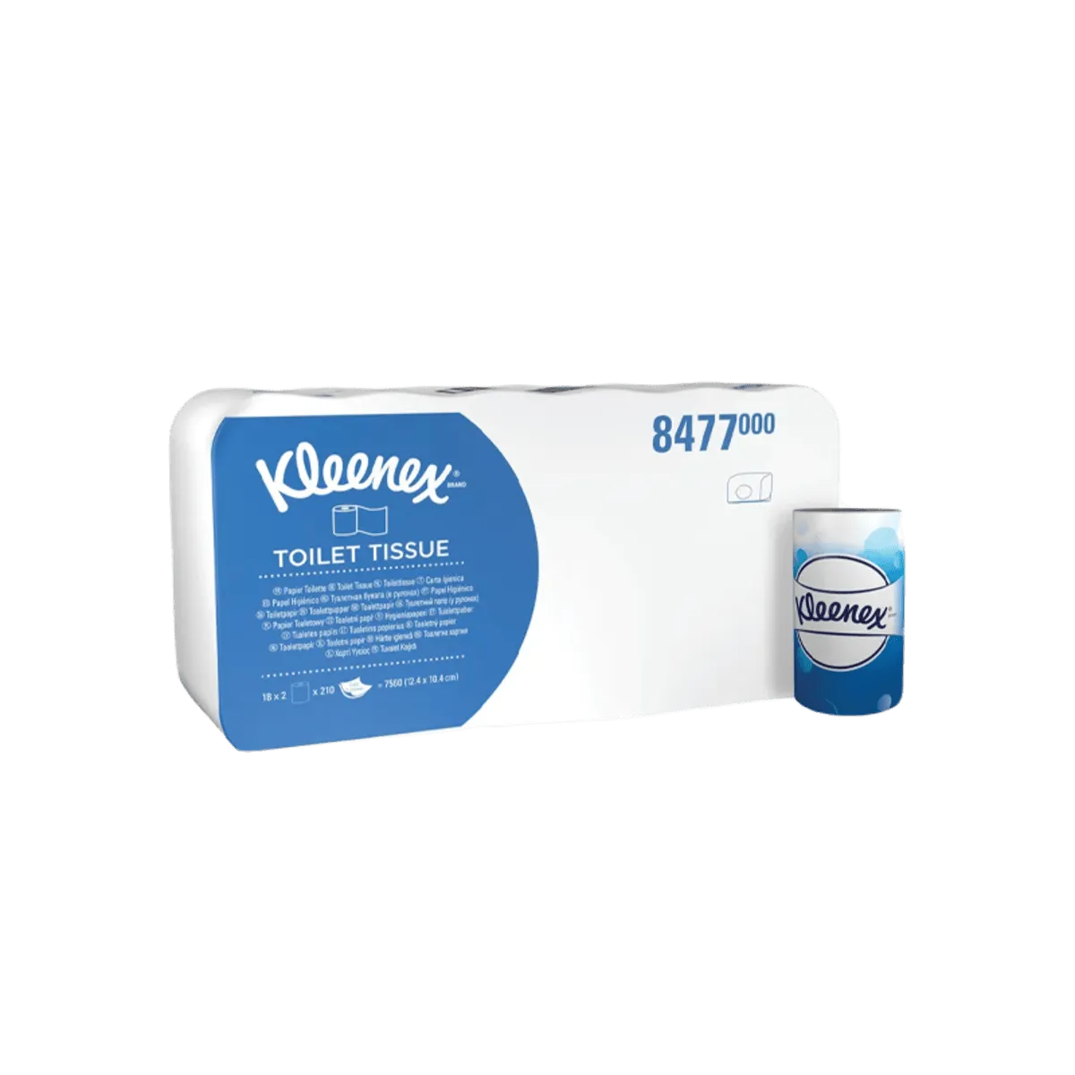 Kleenex Toilet Roll White Toilett Tissue