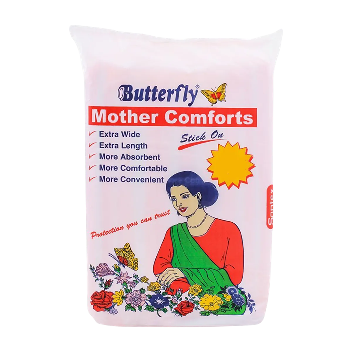 Butterfly Maternity Pads Stick