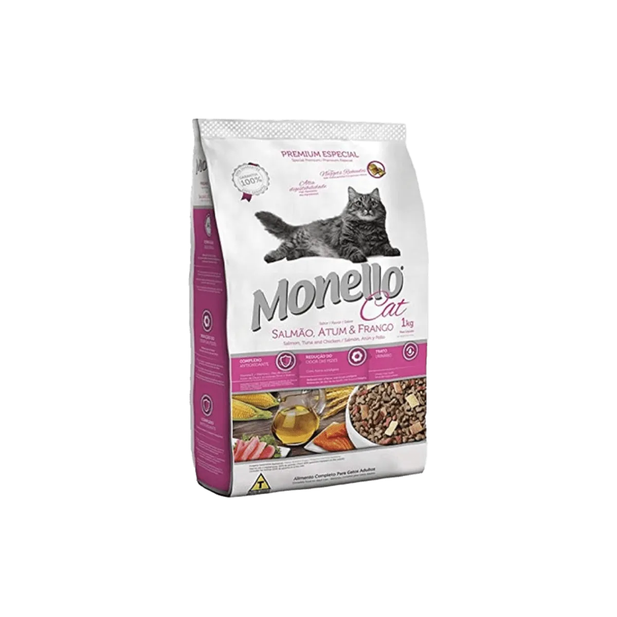 Monello Adult Cat Salmon, Tuna & Chicken 15Kg