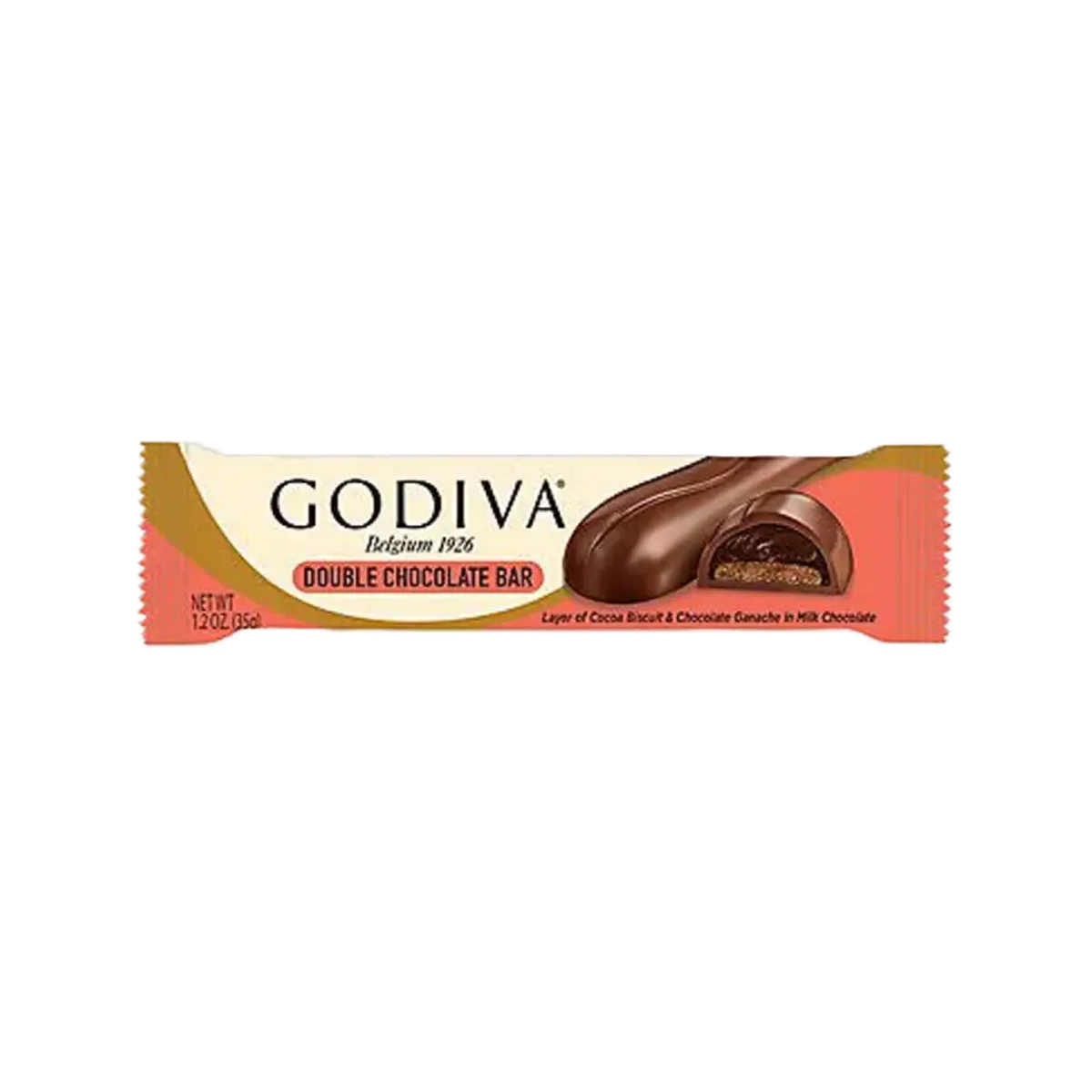 Godiva Double Chocolate Bar 35g