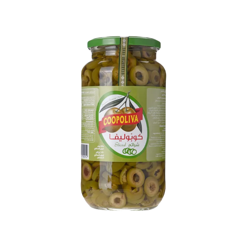 Coopoliva Olive Green Slice 935g