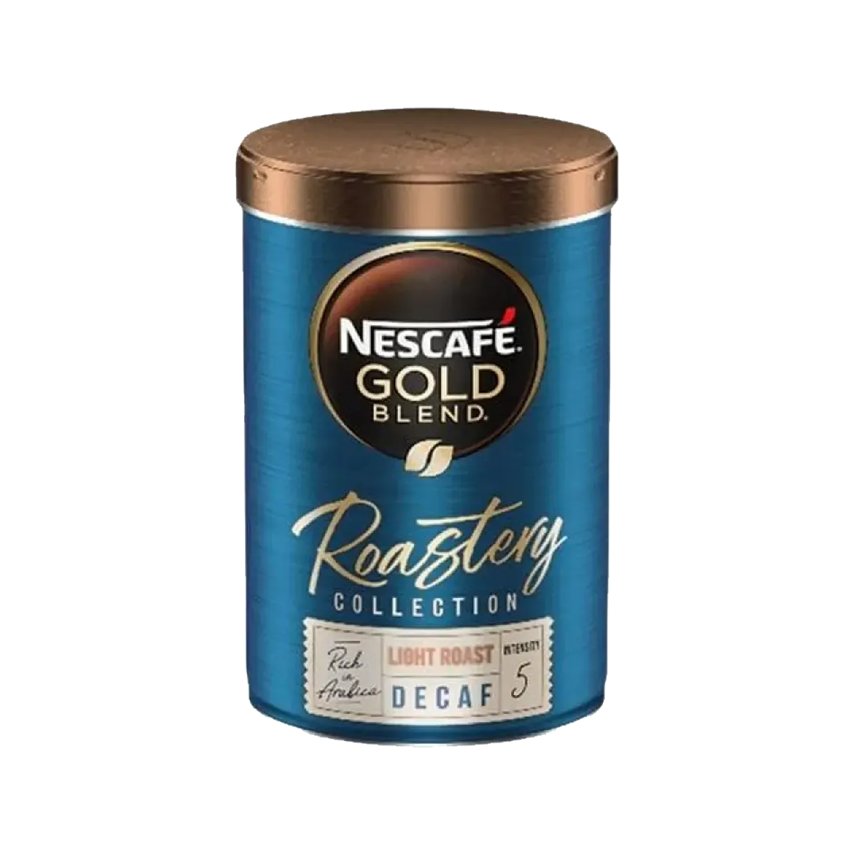 Nescafe Coffee Gold Blend Light Roast Decafe Coffe Tin 95g