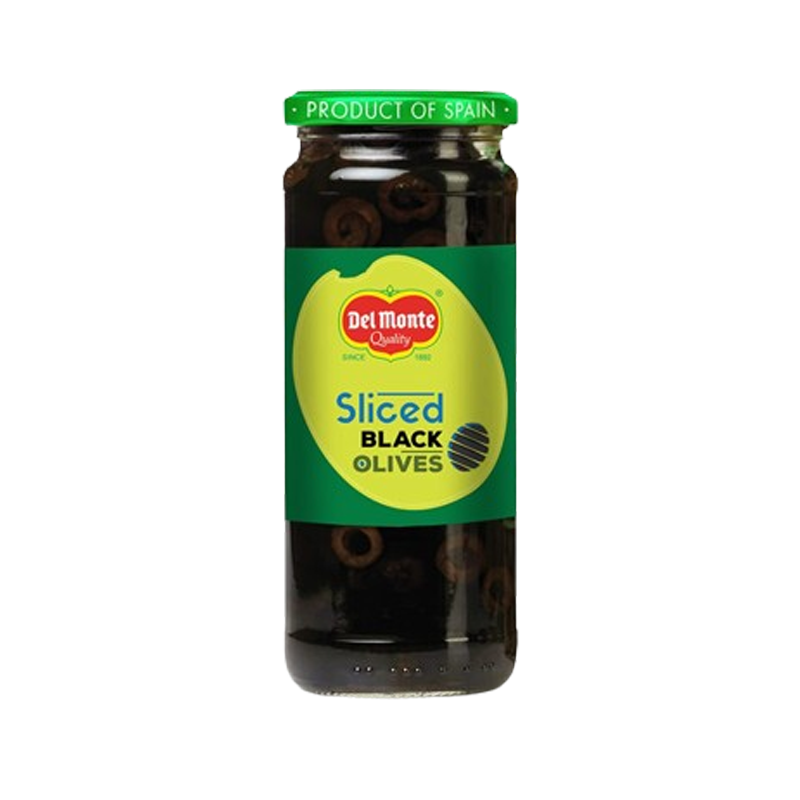 Del Monte Olives (Black Olives,450g,Sliced)
