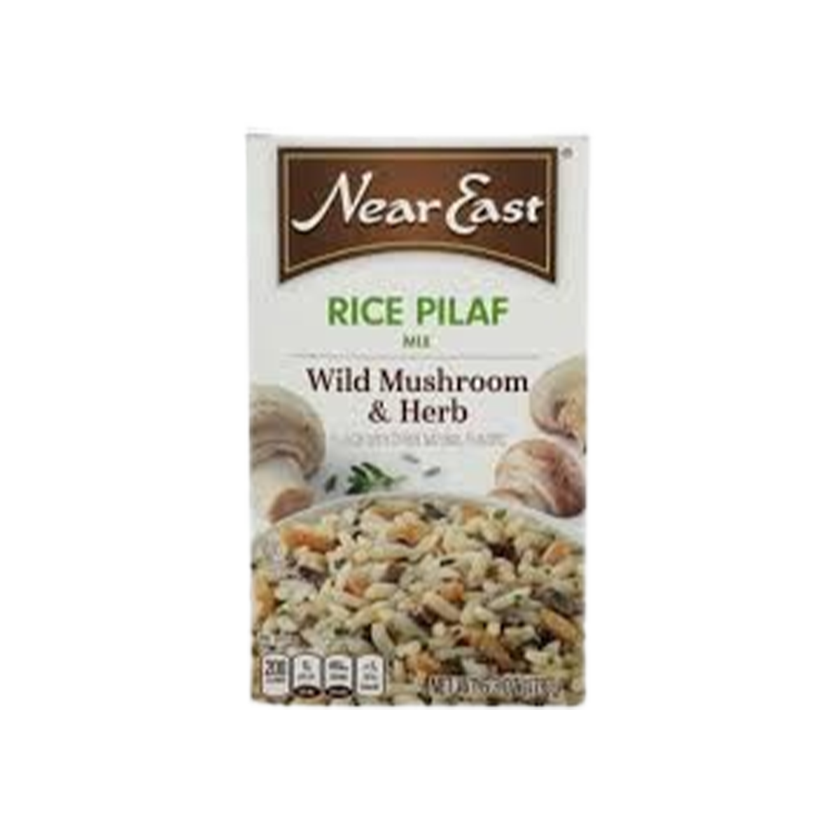 Near East, Rice Pilaf Mix Mushrooms And Herbs, Case Of 12, 6.3 oz