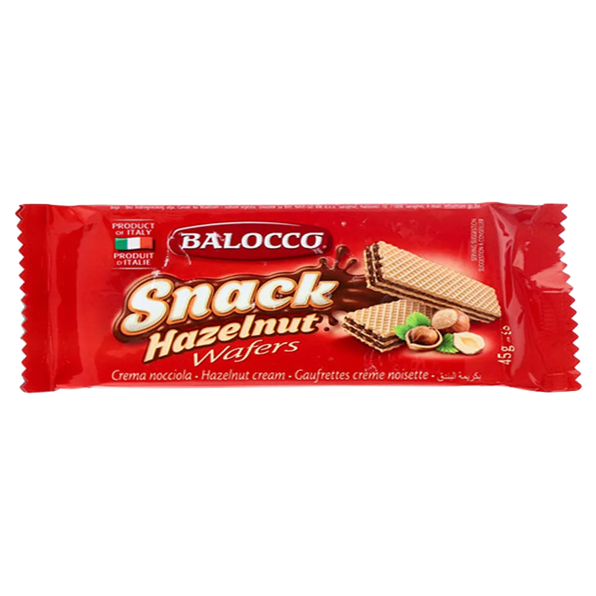 Balocco Wafers Hazelnut 45g