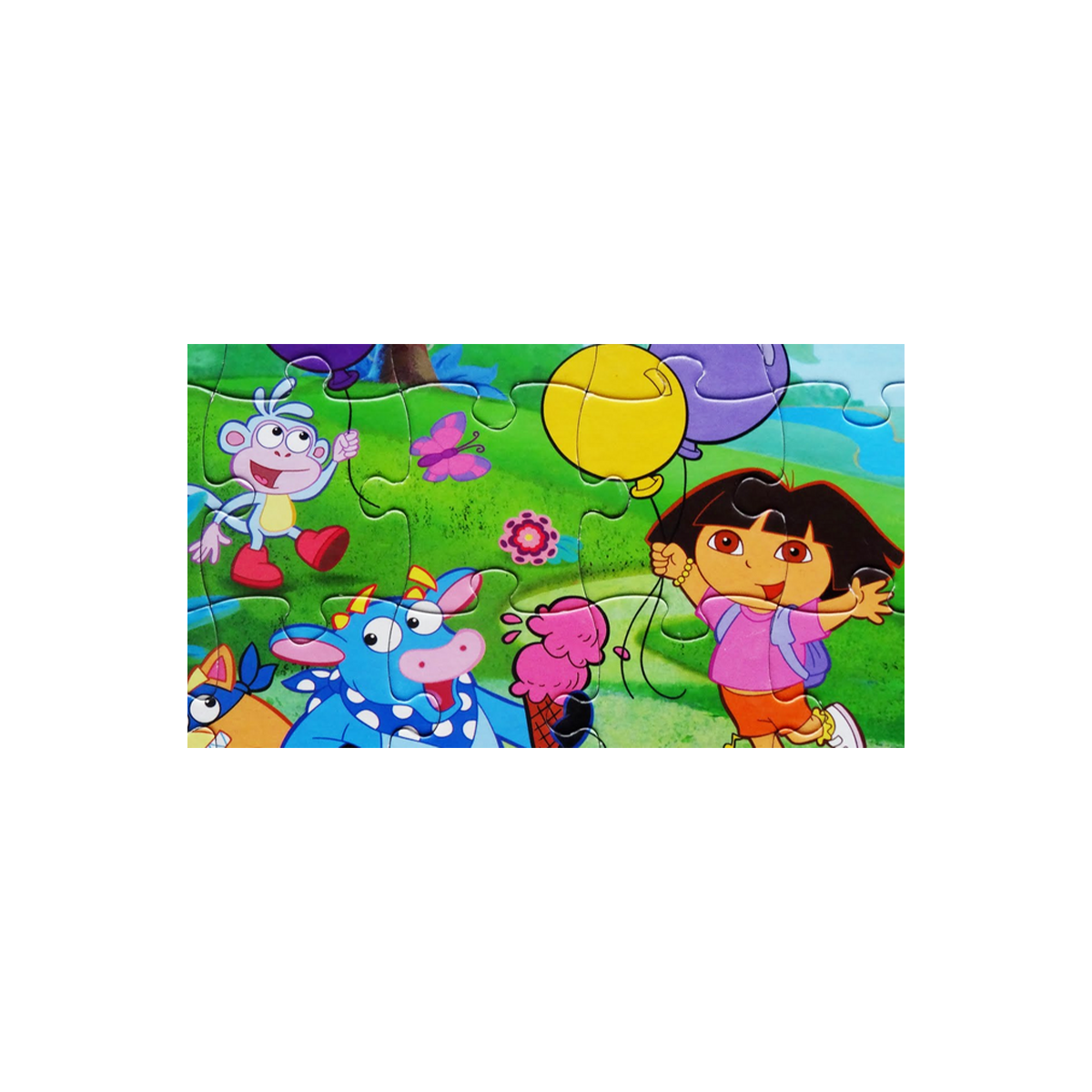 Tiny Toons Dora Puzzle Game