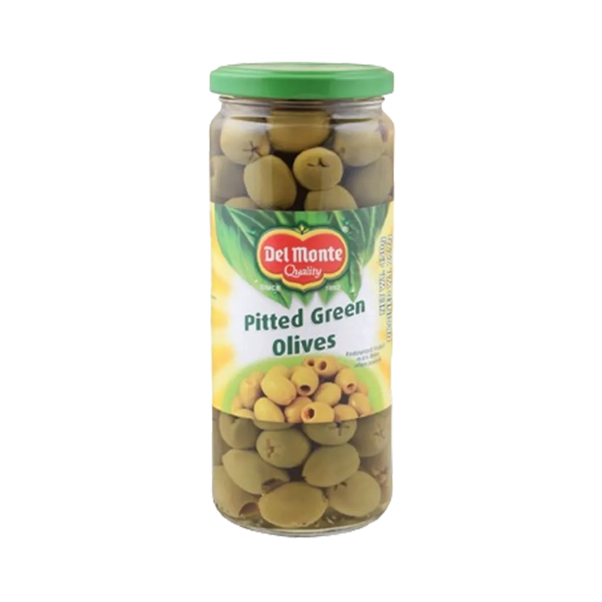 Del Monte Olives (Pitted,Green ,450g)