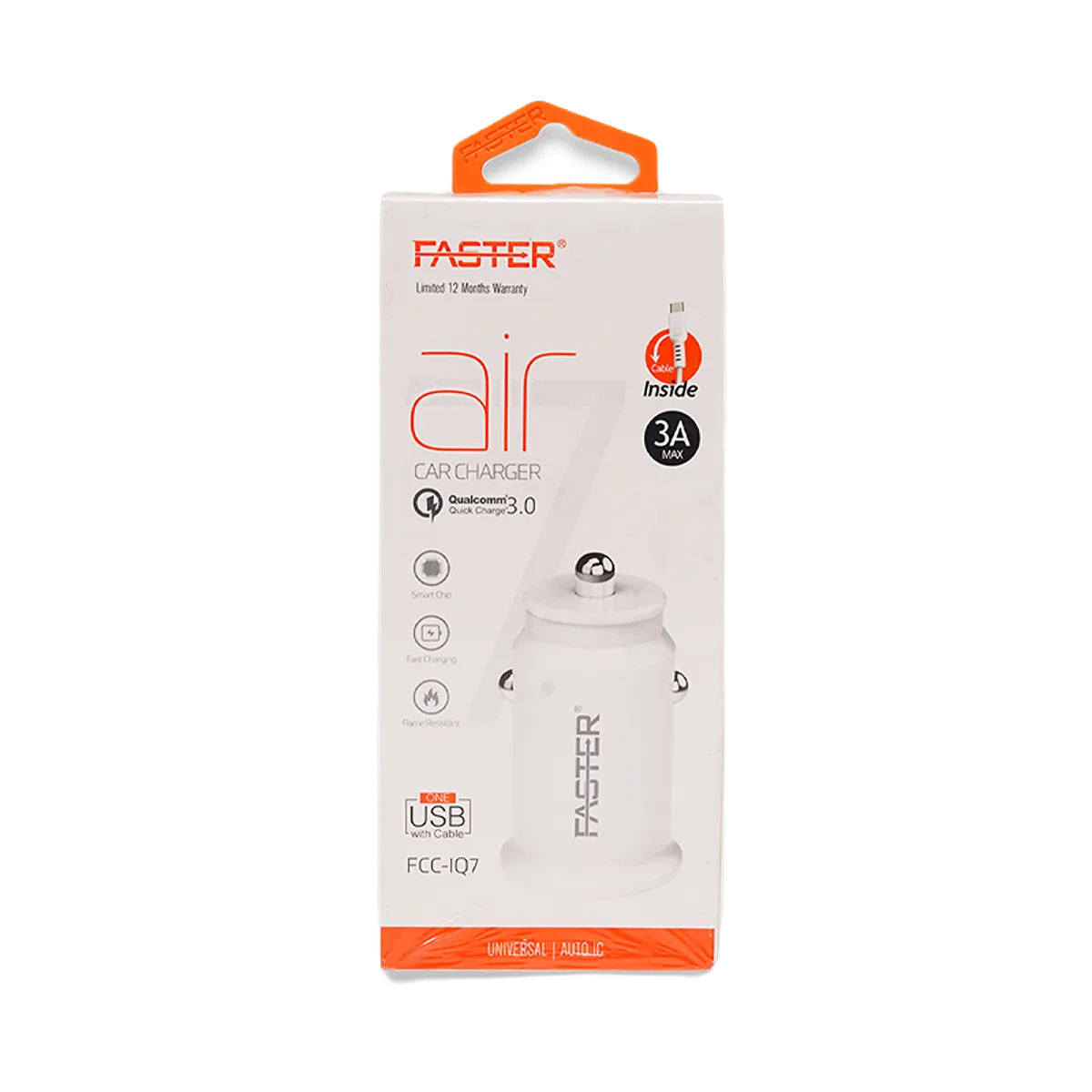 Faster FCC300 Car Charger Micro